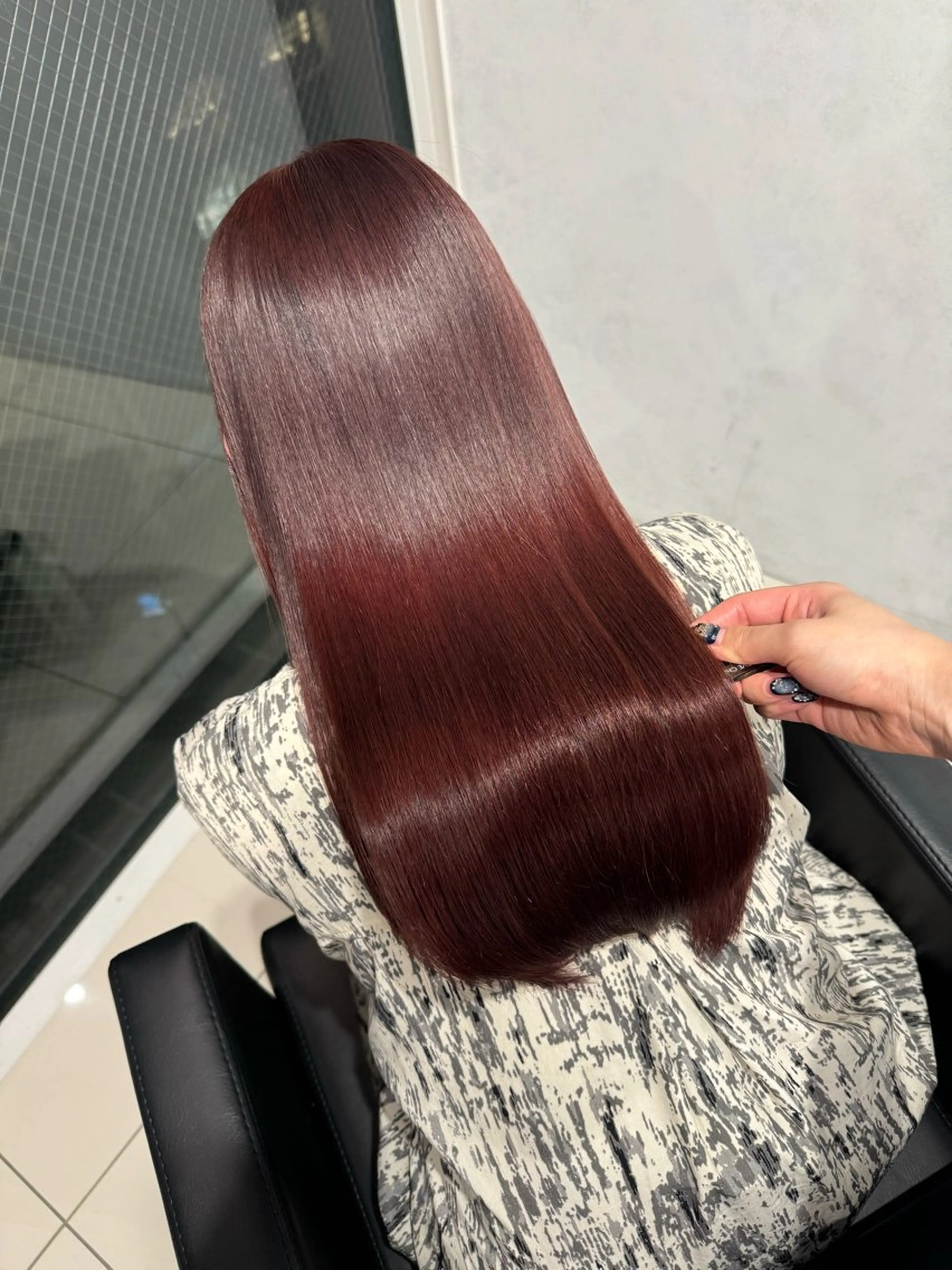 ロング ヘアカラー トリートメント AOl所属・🫧艶髪🪽 Karinのヘアスタイル