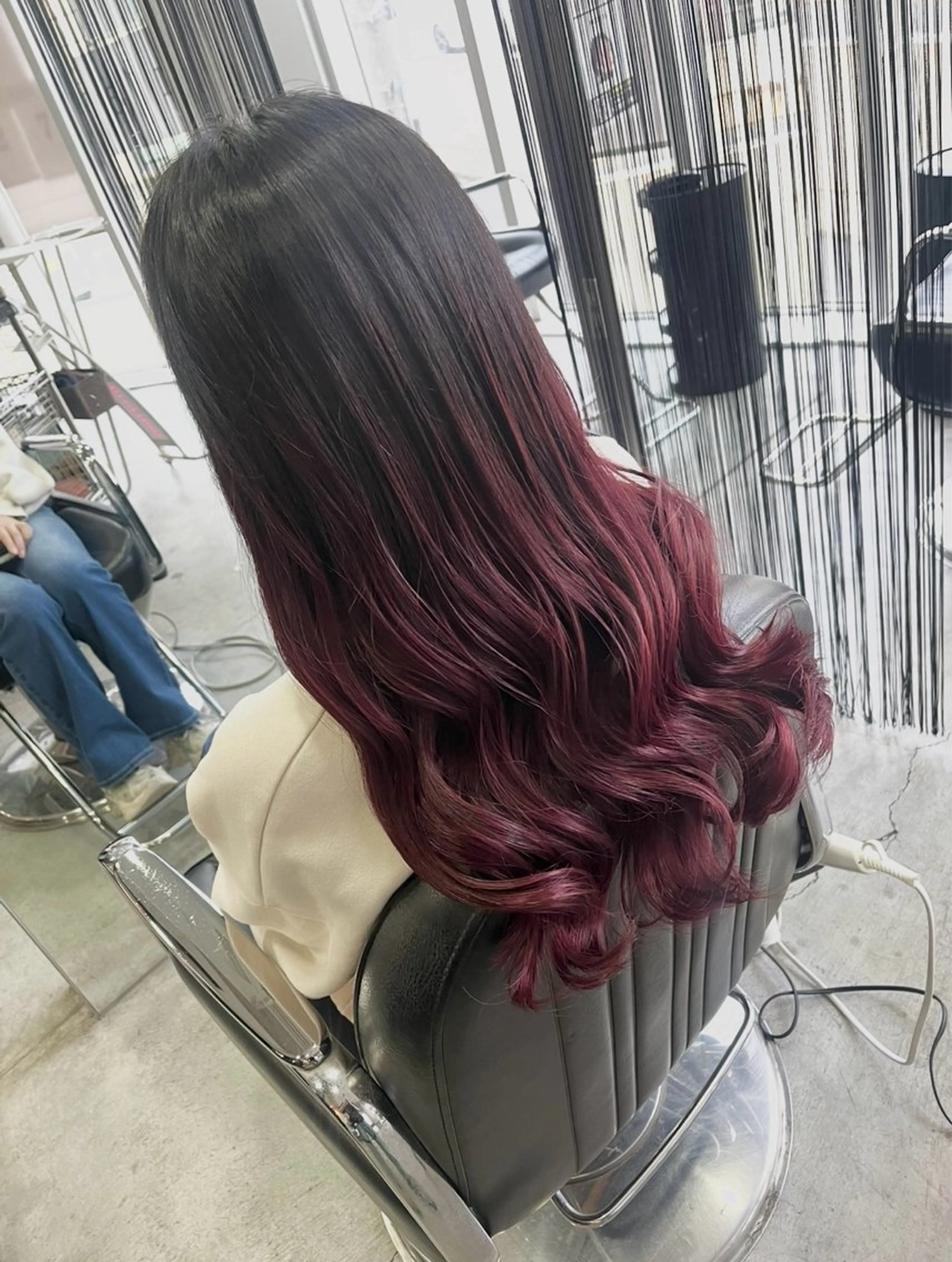 ロング カラー グラデーションカラー ピンクカラー Eleanor枚方店 /梅木雄治のヘアスタイル
