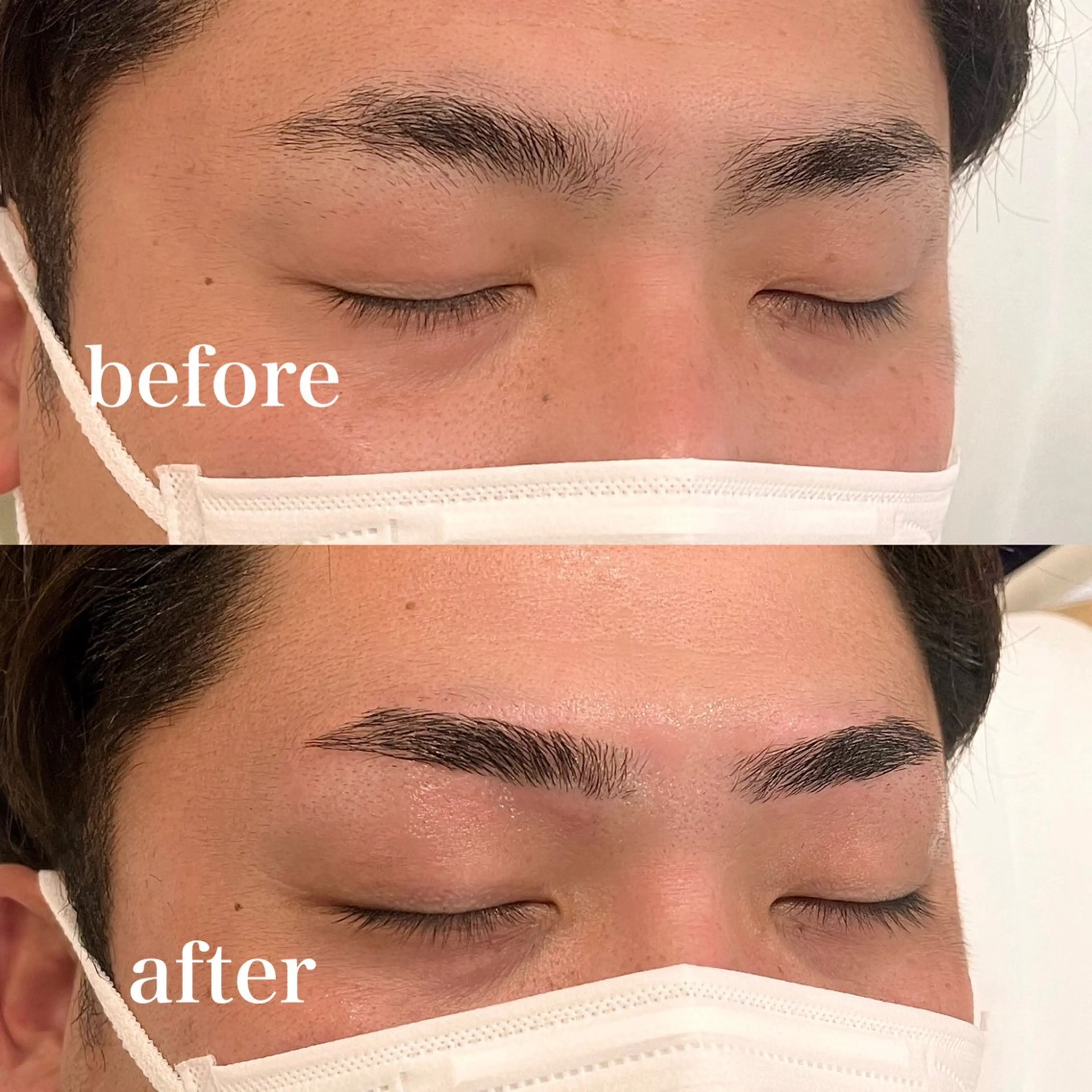 メンズ アイブロウ ワックス脱毛 眉カット その他(アイブロウ) 八田 紗希の眉毛・アイブロウイメージ