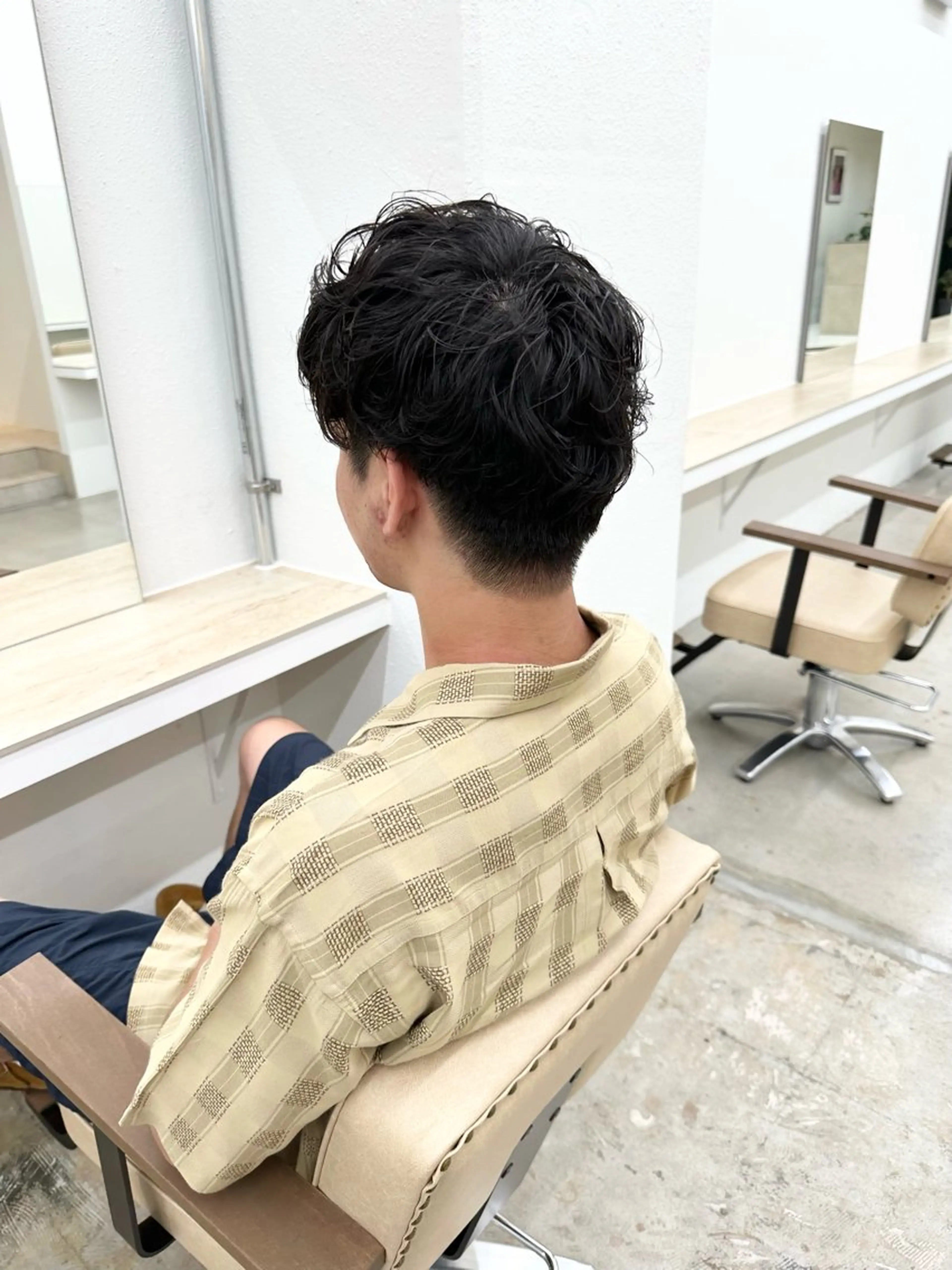 ショート パーマ メンズ カット パーマ 🌈ディレクター🌈 徳松優希のヘアスタイル