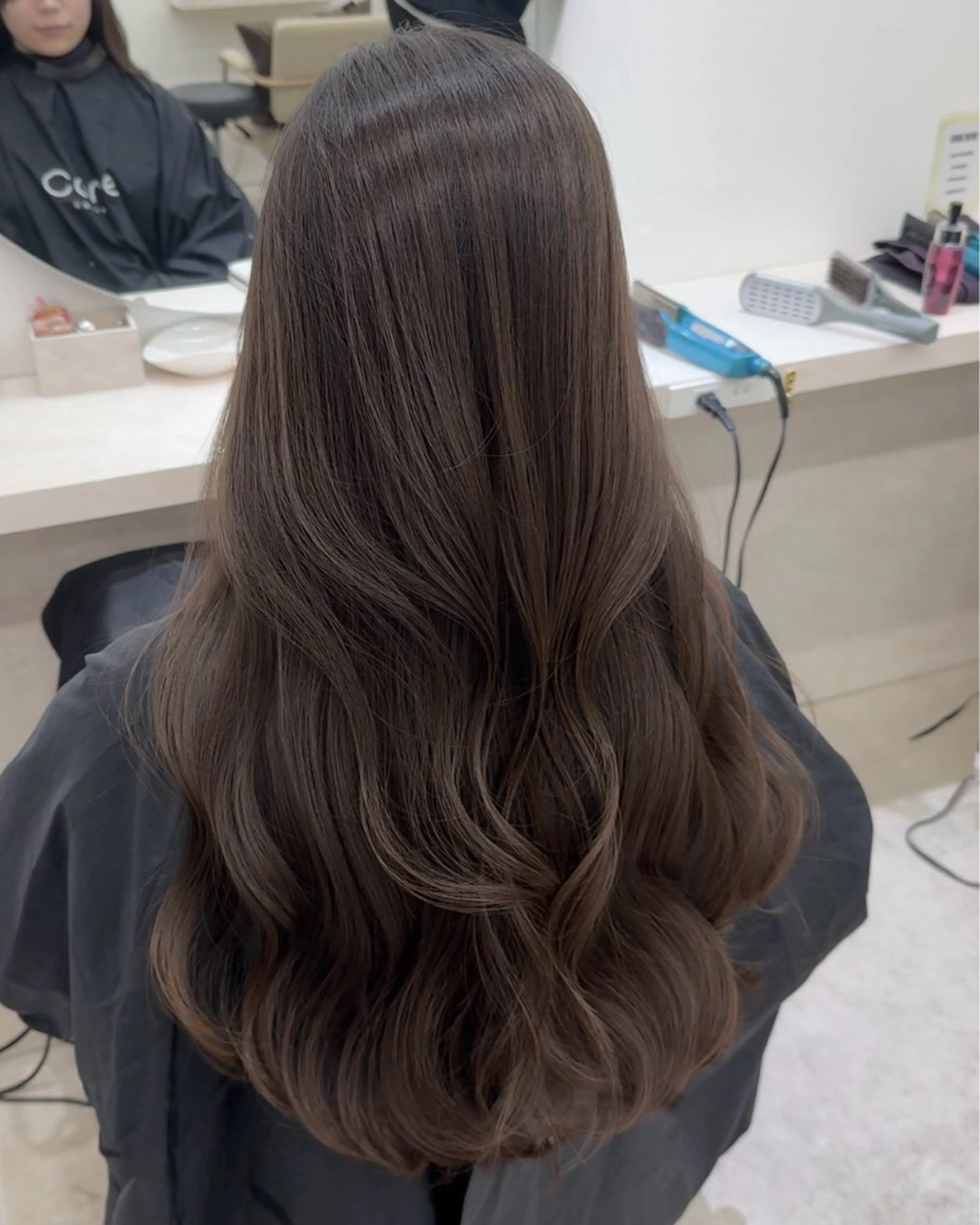 ロング カット ヘアカラー トリートメント 髪質改善×縮毛矯正 Core 片山健太のヘアスタイル