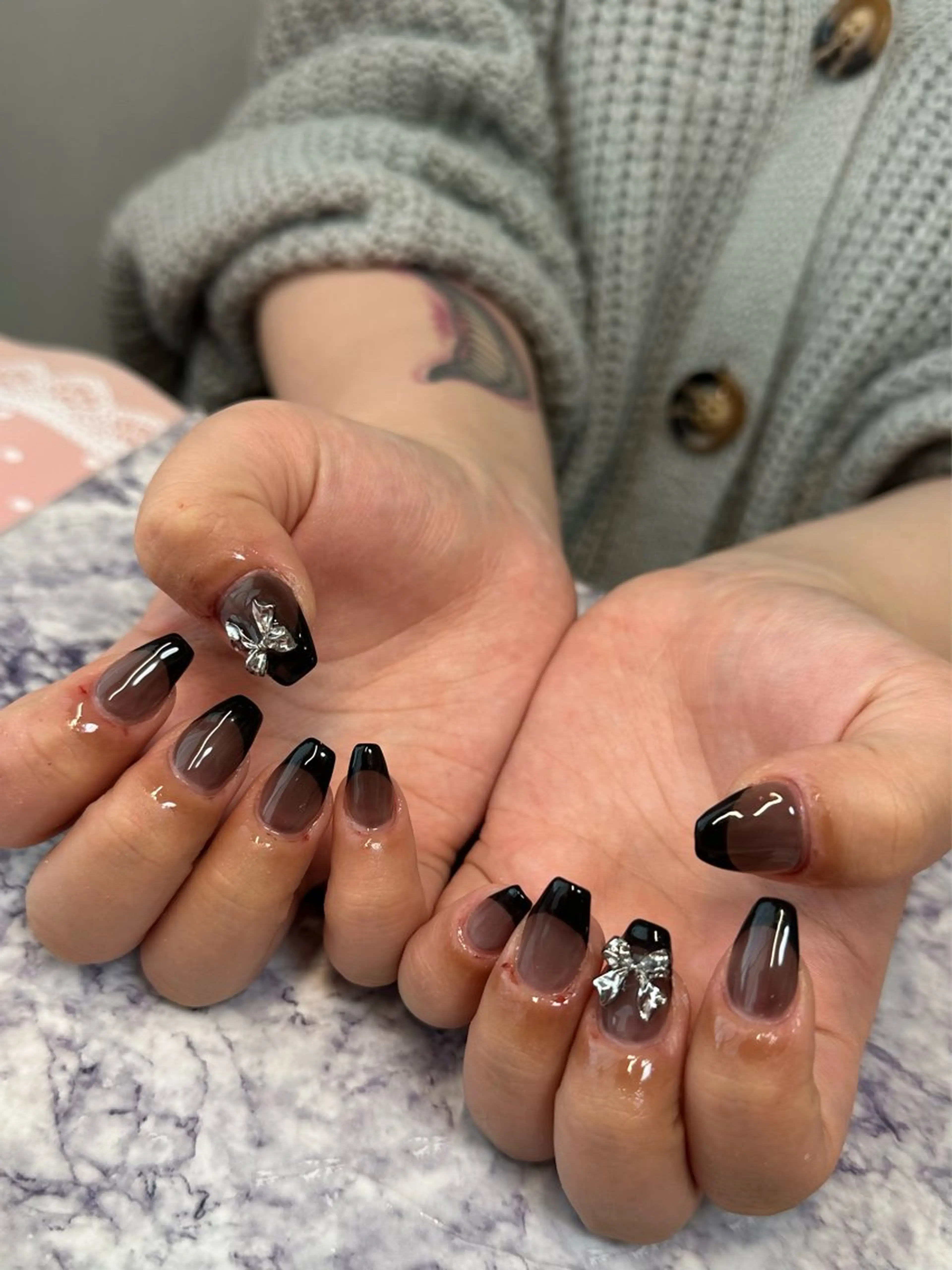 ネイル ハンドネイル フットネイル Pretzels🥨 【プレッツェル】ミウのネイルデザイン