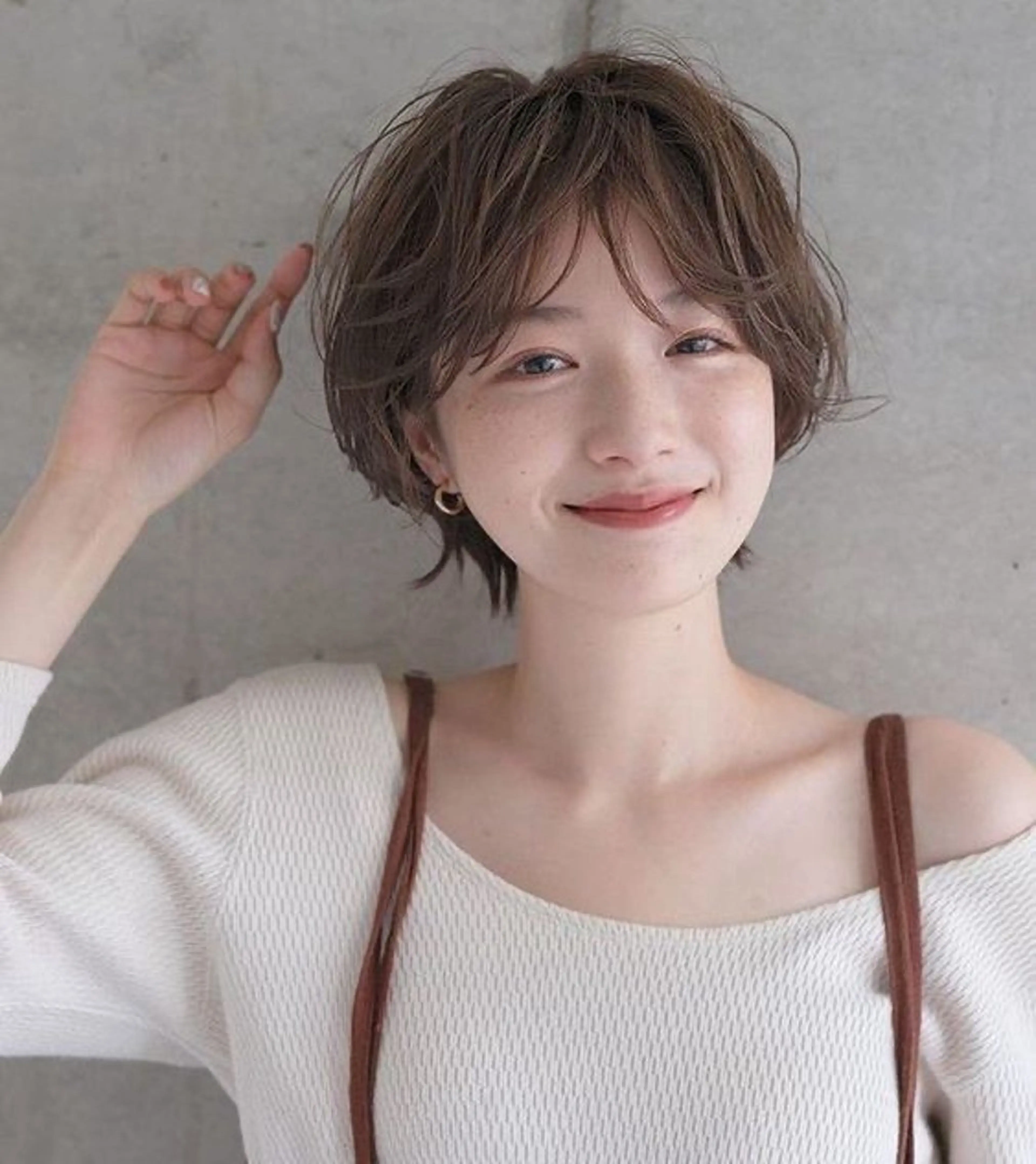 ショート ショートヘア トリートメント レイヤー・ボブカット 透明感カラーこうたのヘアスタイル