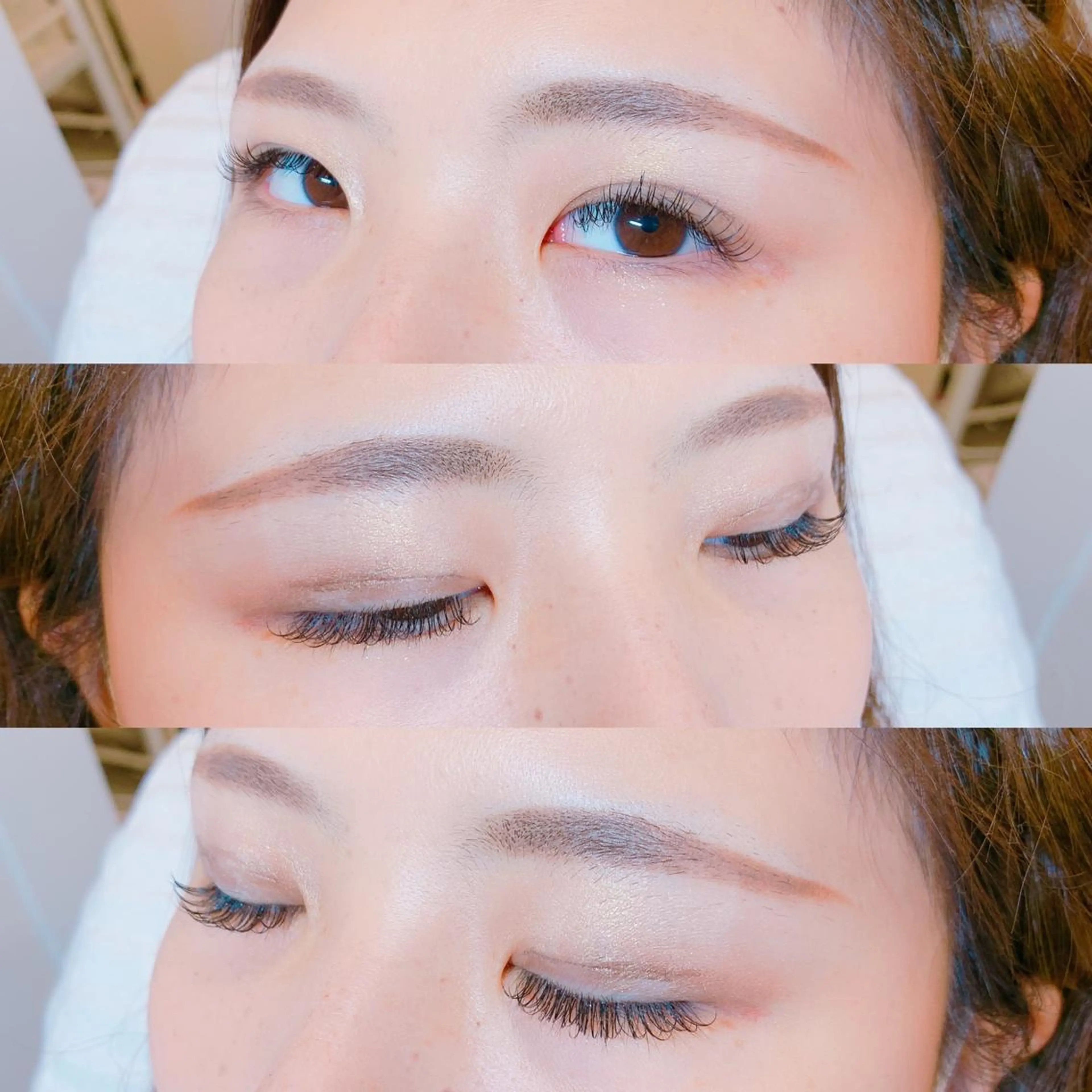 マツエク・マツパ フラットラッシュ Belle rinaのマツエク・マツパデザイン