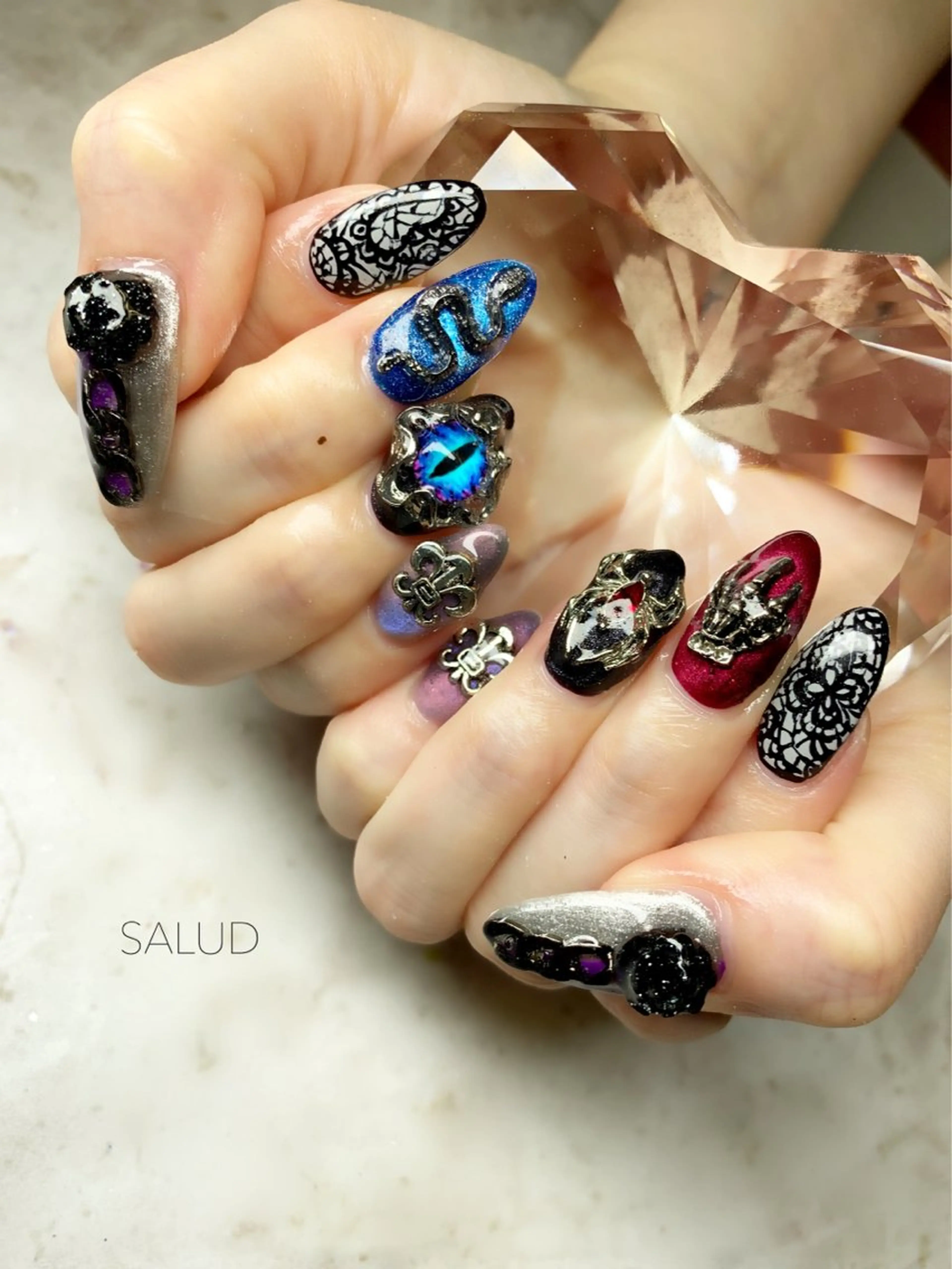 ネイル ハンドネイル Nail Salon SALUDのネイルデザイン