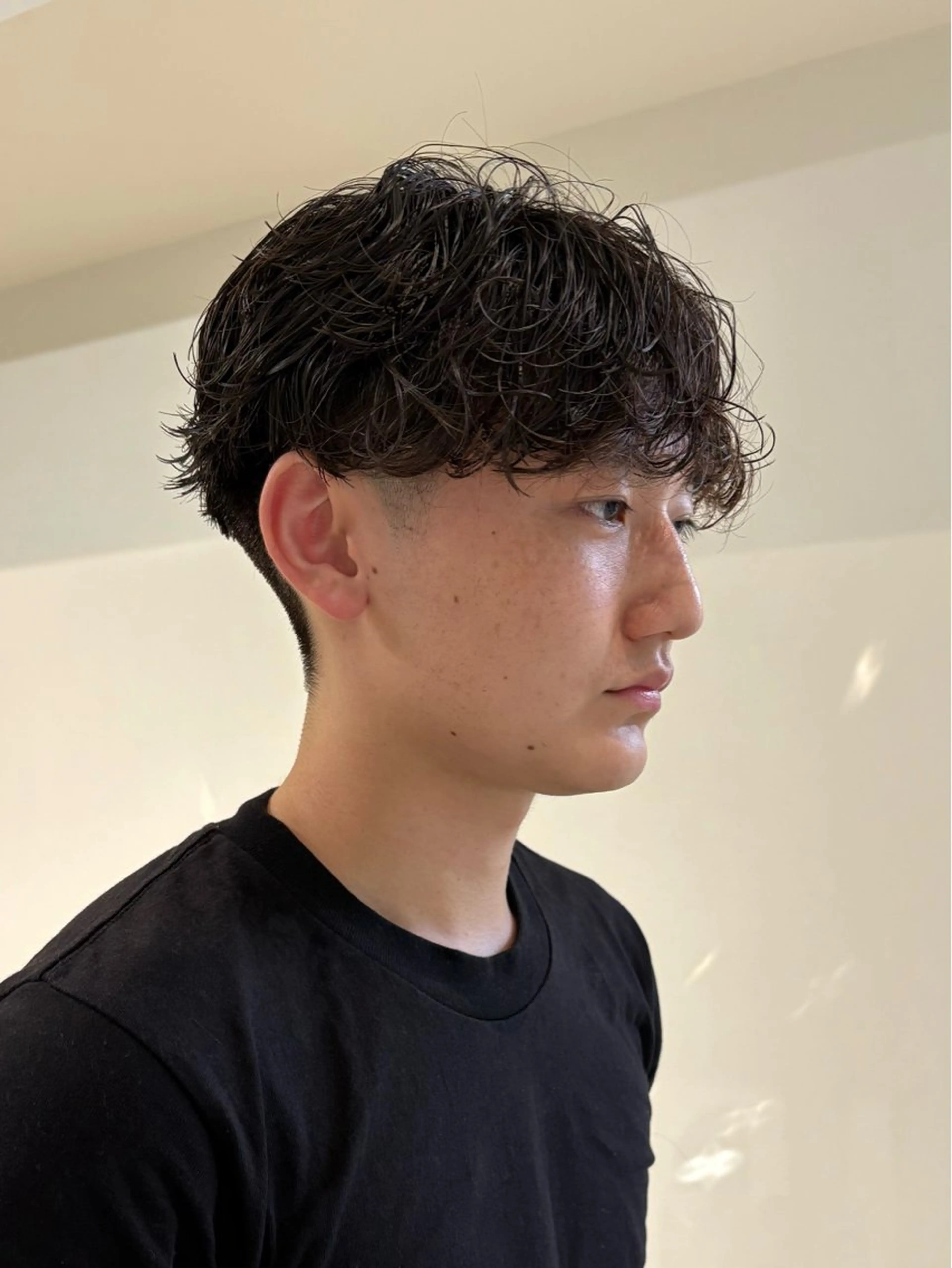 メンズ フェザーパーマ メンズパーマ カット パーマ ANY/メンズ特化/ シバヤ　ユウキのヘアスタイル