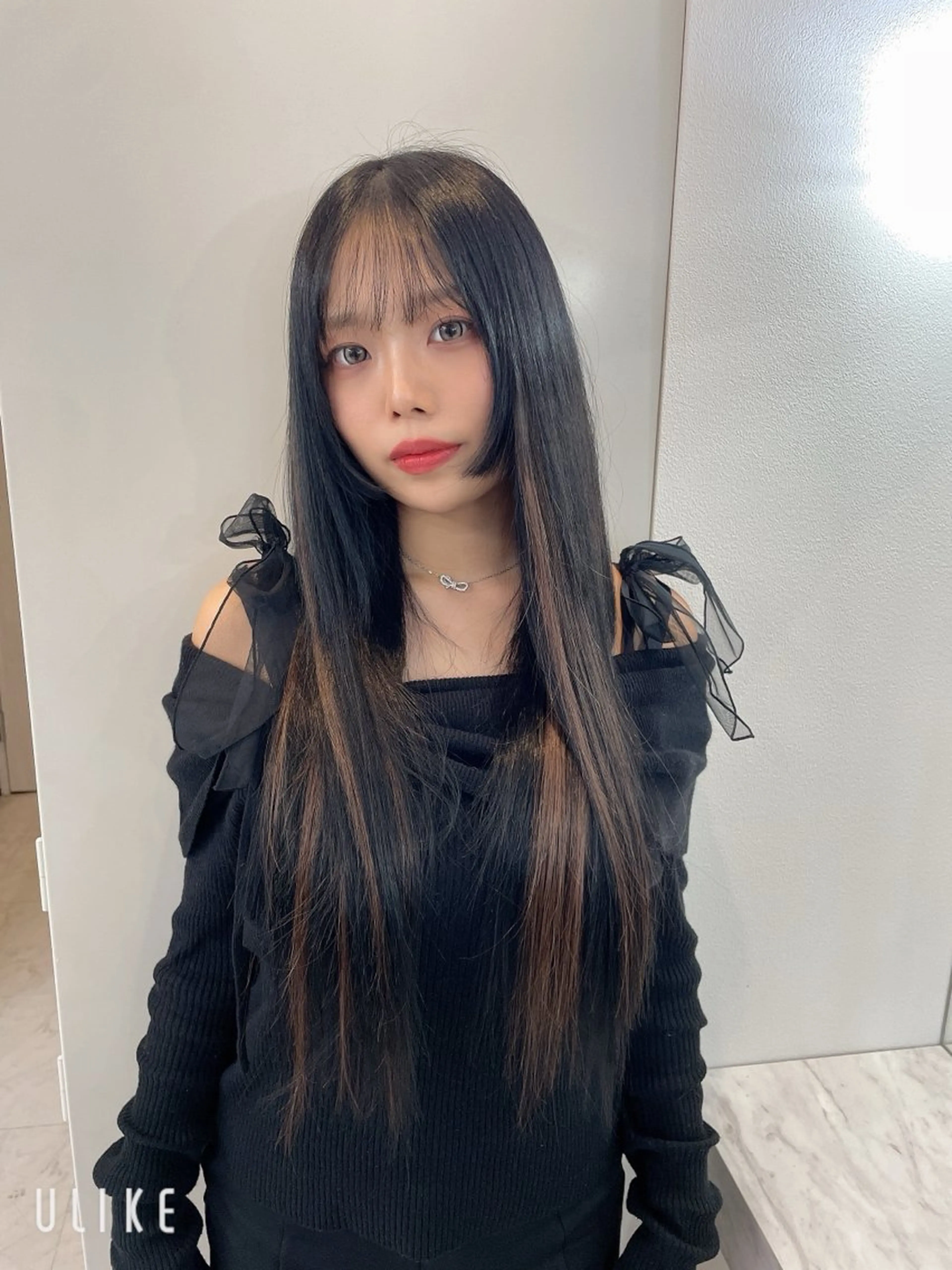 ロング カット エクステ 💗エクステ/ 艶髪/あおい💗のヘアスタイル