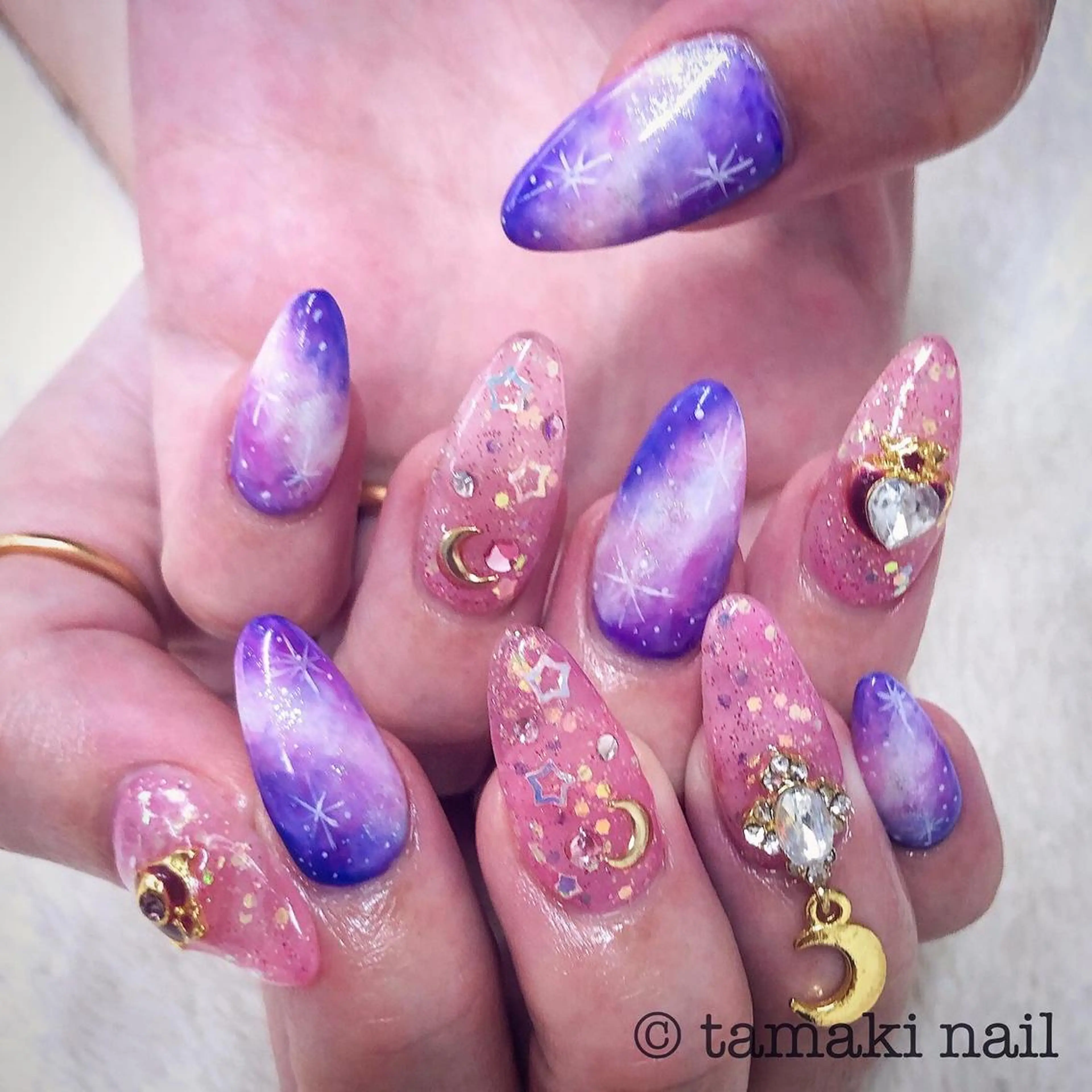 ネイル 持ち込み ハンドネイル MAYME TAMAKIのネイルデザイン