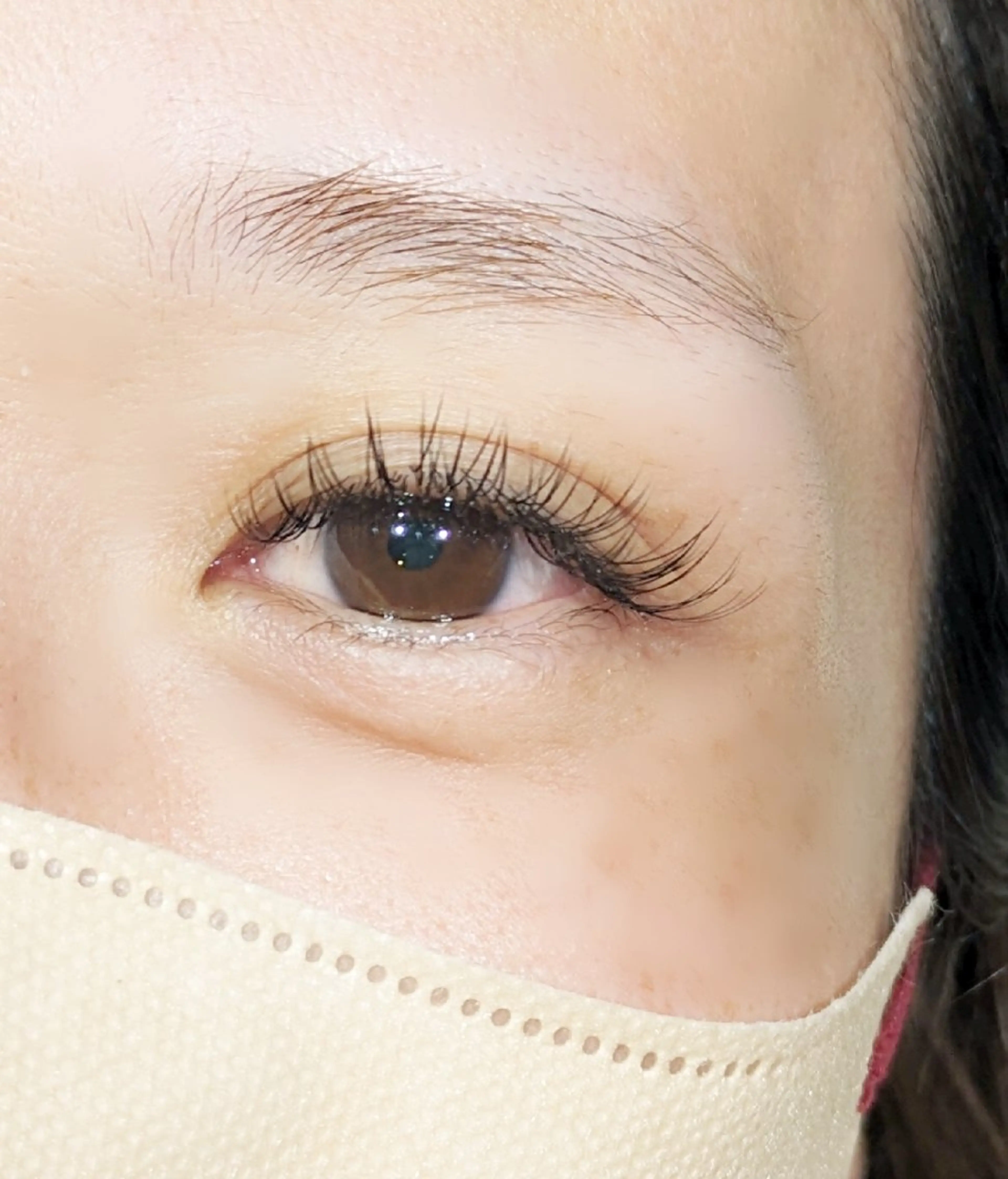 マツエク・マツパ Cカール フラットラッシュ マツエク 〚Ａ ｍａｄｅ〛 エーメイドのマツエク・マツパデザイン