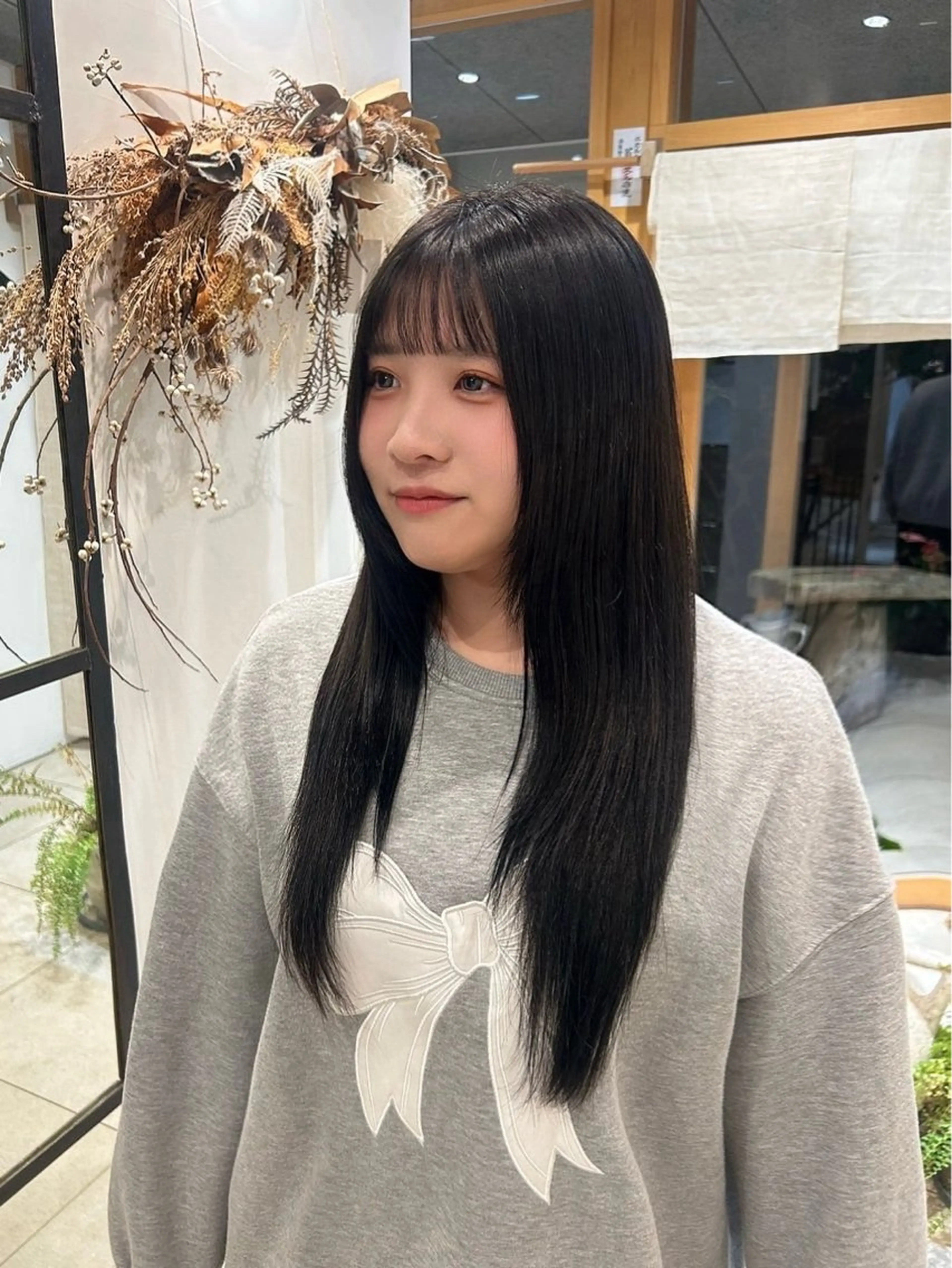 カラー ルプラボウ せとくち ななのヘアスタイル