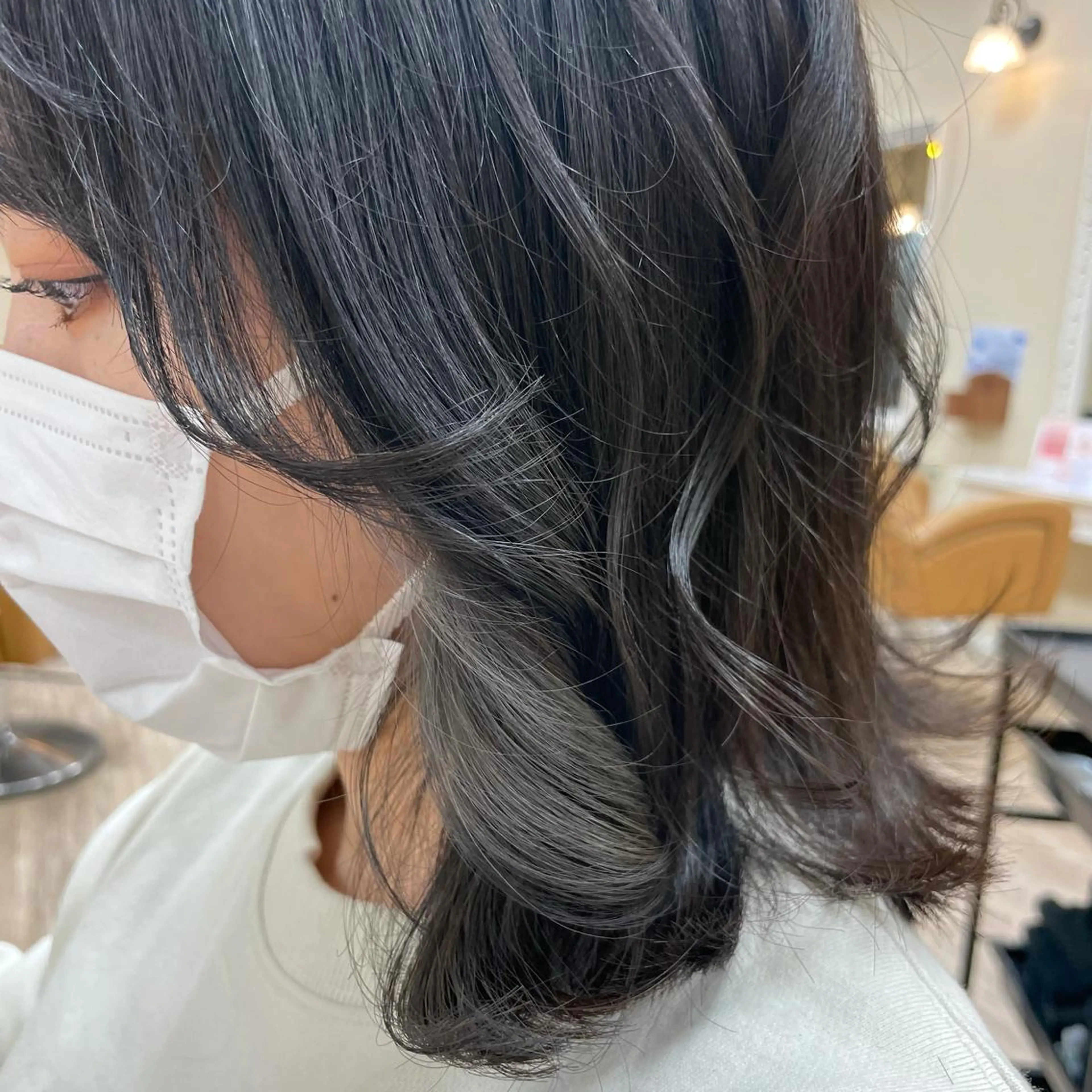 ショート カラー パーマ ブリーチ ケアブリーチ ダブルカラー ハイライトカラー ハイライト Gain KAKKY 名古屋/池下駅3分のヘアスタイル