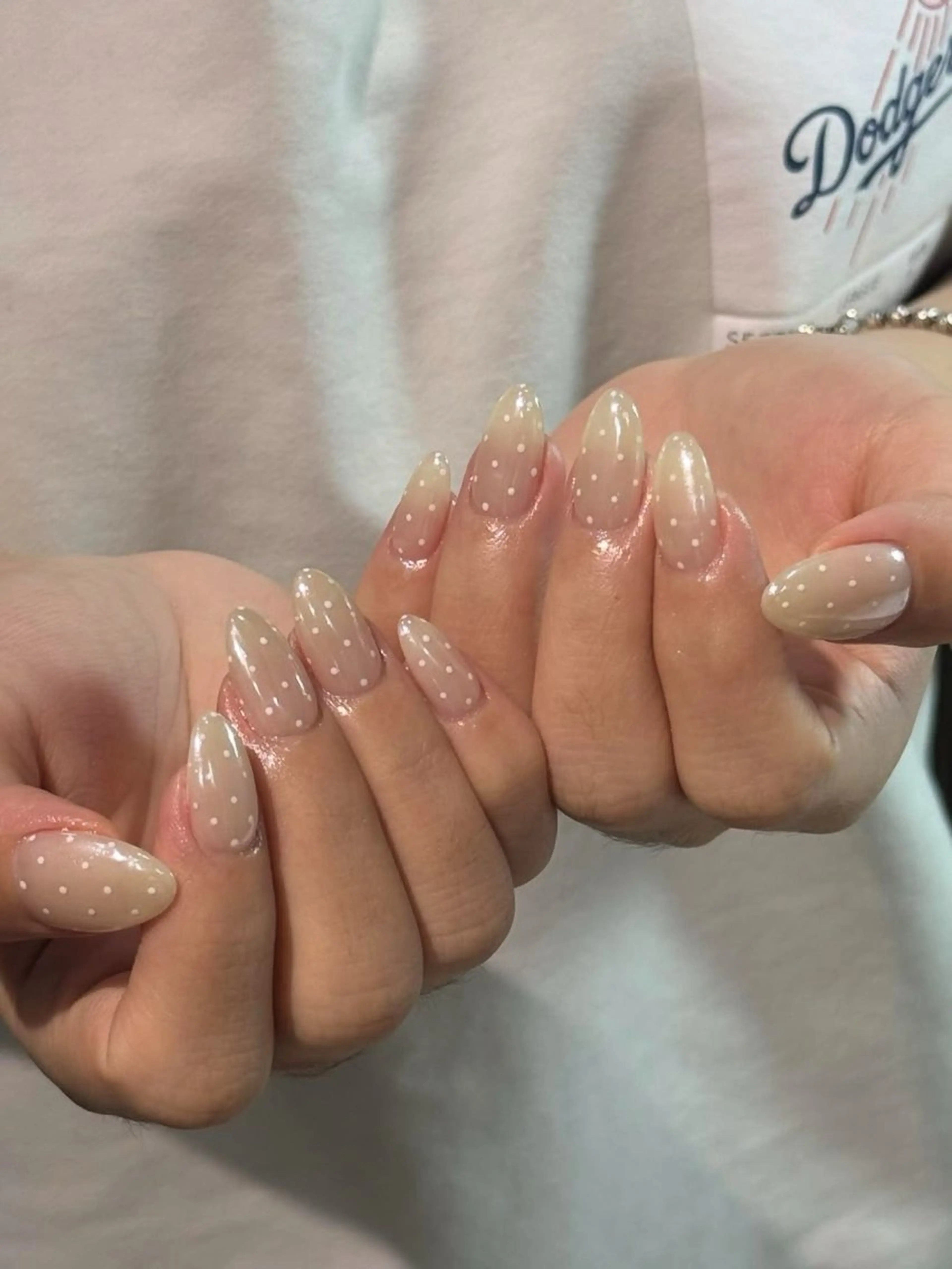 ネイル アートネイル オーロラネイル ブルー チークネイル フットネイル ハンドネイル NAILS168 新大久保店のネイルデザイン