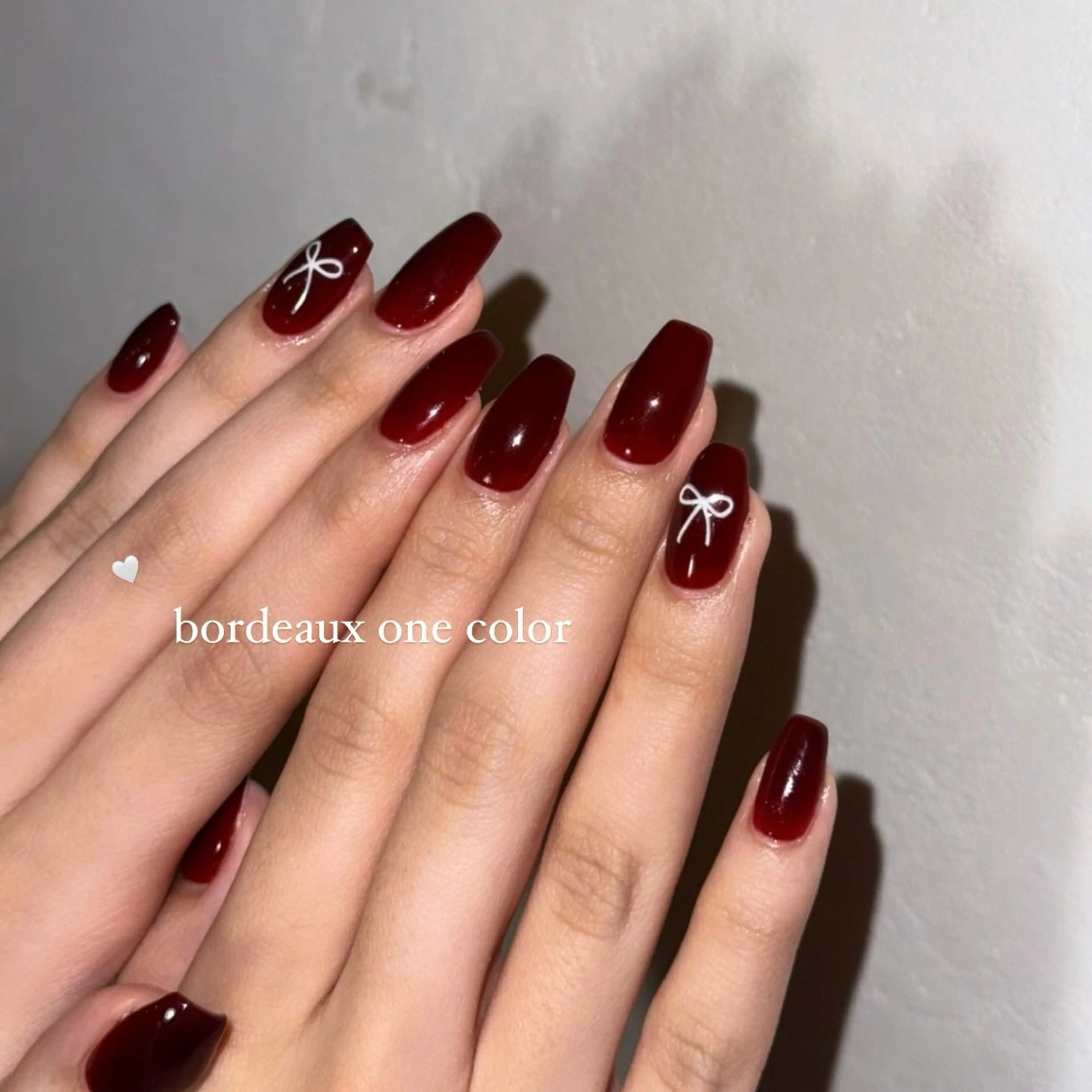 ネイル ボルドー Rich+nail🫧仙台🫧所属・Rich+nail 🫧仙台🫧のネイルデザイン