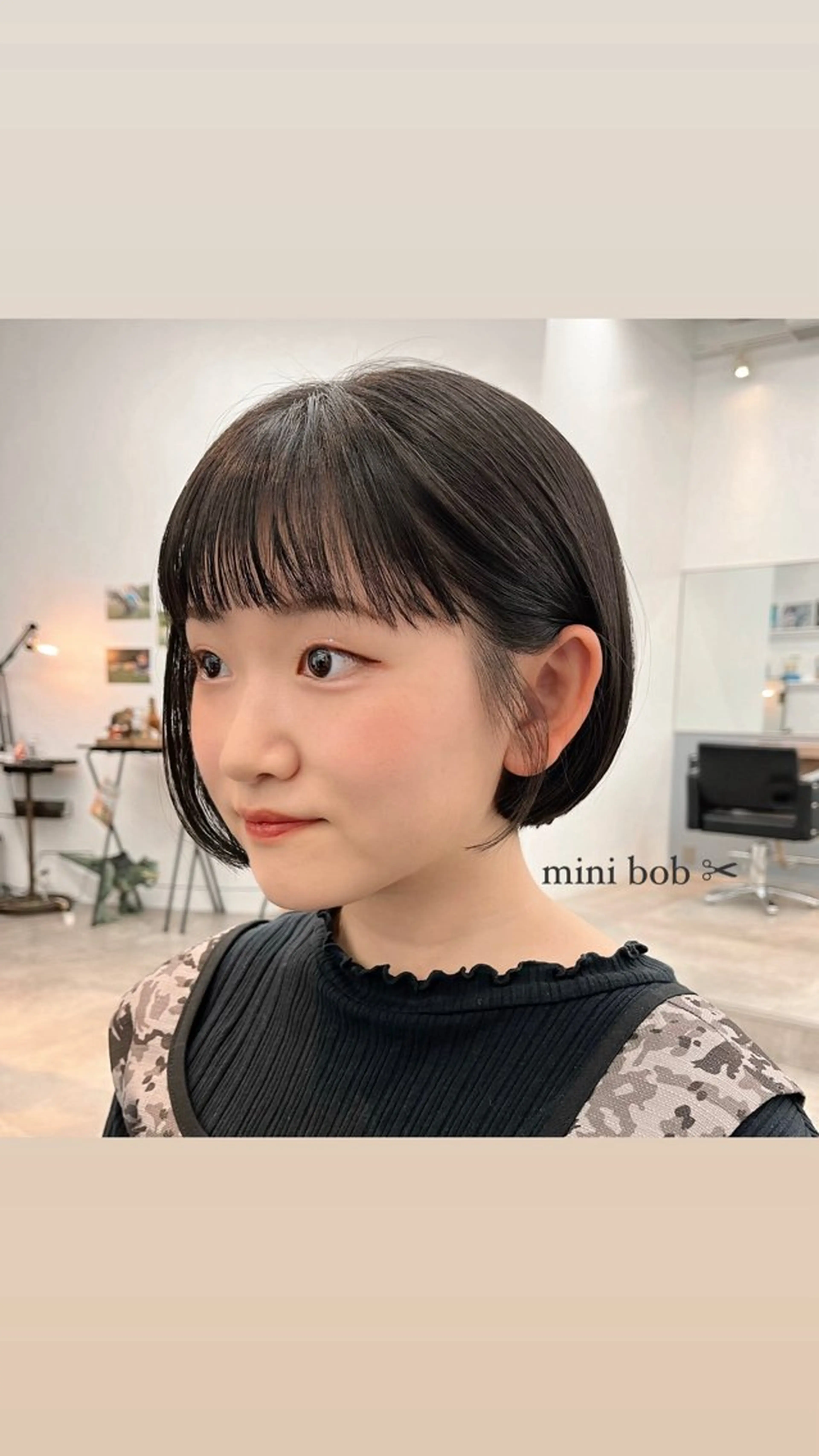 ショート カラー ヘアアレンジ ボブ 🌱ボブ/レイヤー/ ベージュ/あやみ✨のヘアスタイル
