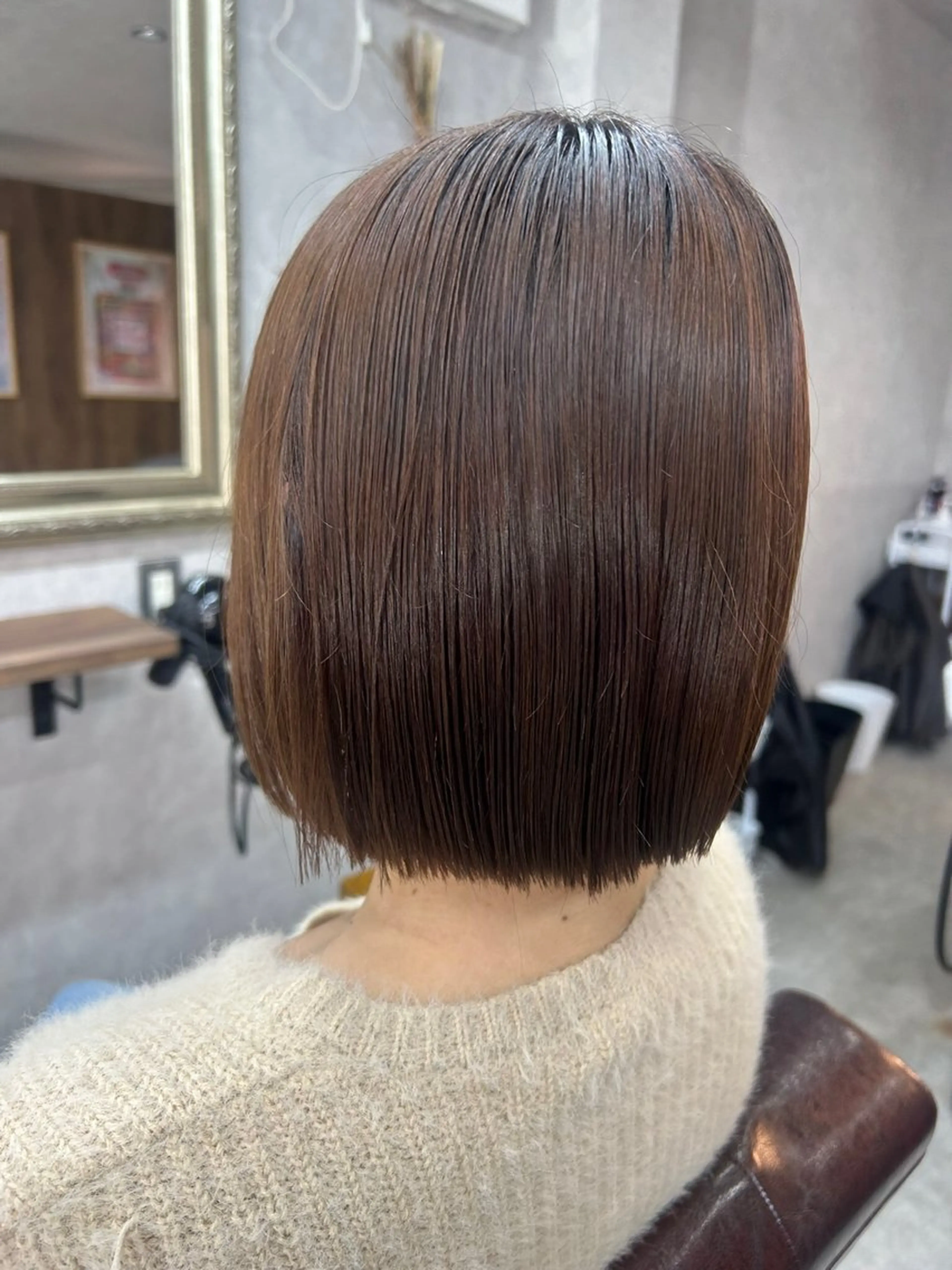 ショート カラー 髪質改善 髪質改善サロン Lien深井店のヘアスタイル