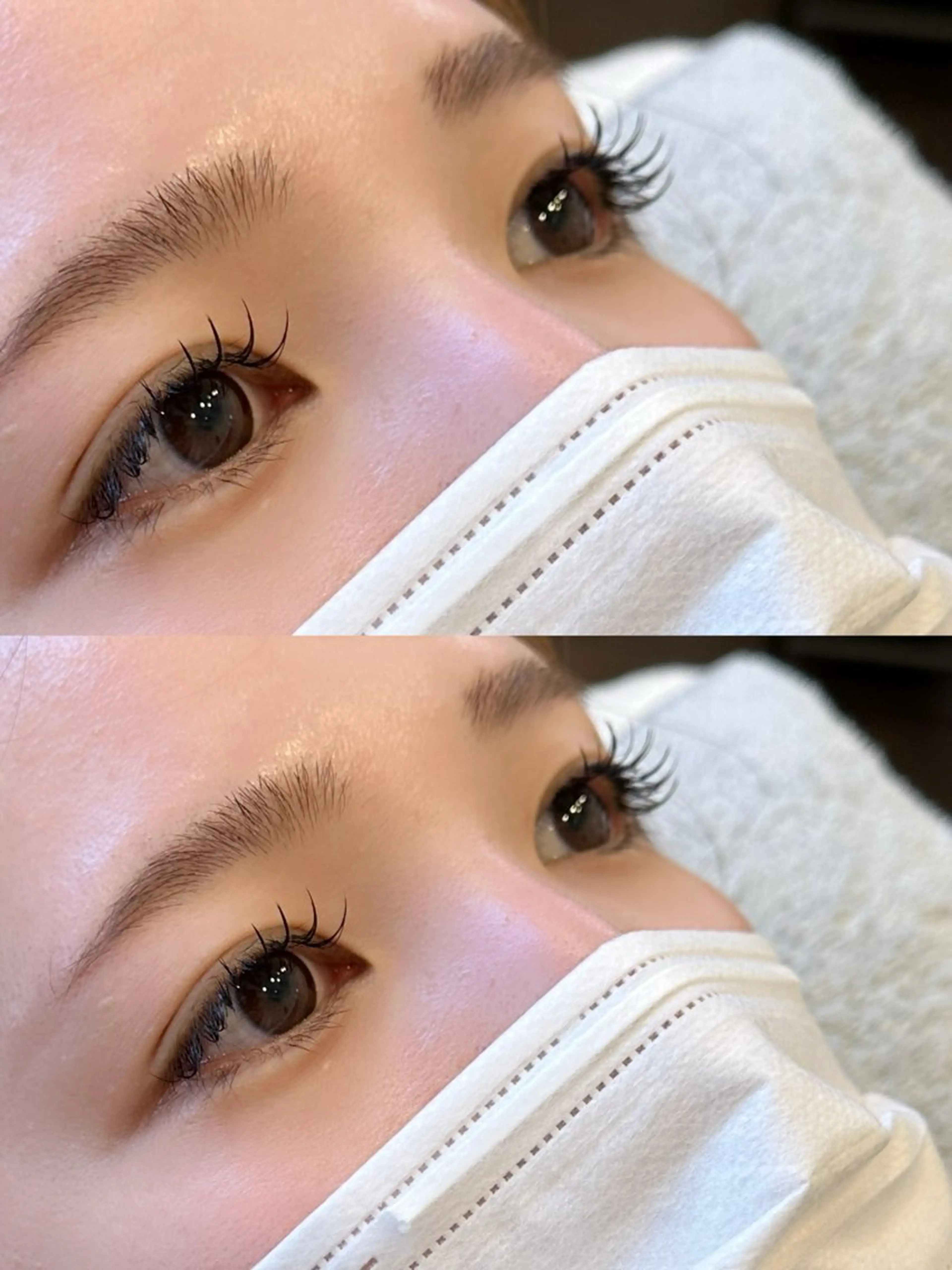 マツエク 120本 Flat lash 🌸 【カラー変更🙆🏻 ̖́- 別途550円‬】の写真