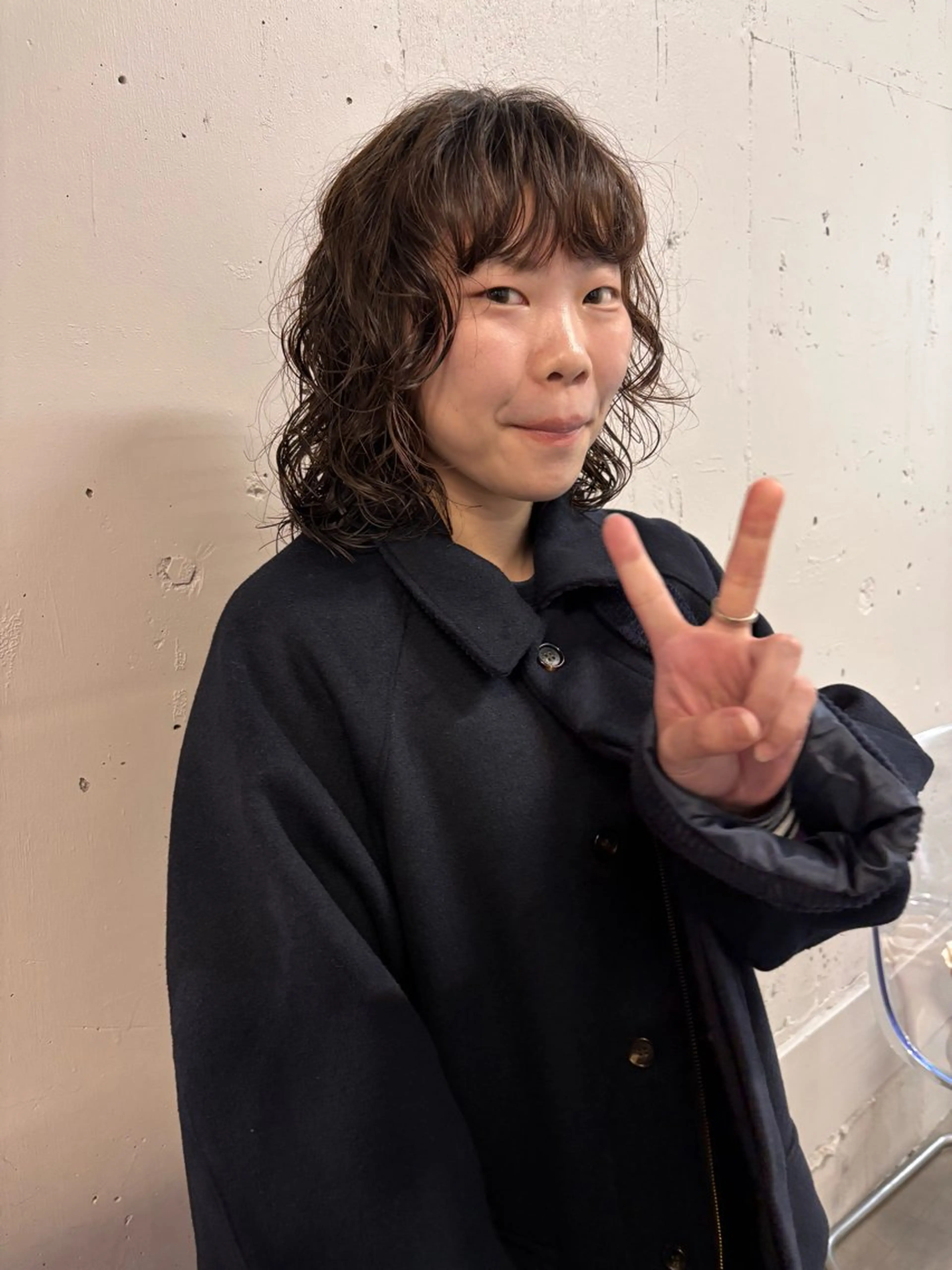 ミディアム パーマ カット パーマ ボブとパーマの達人 /美容室難民の方是非のヘアスタイル