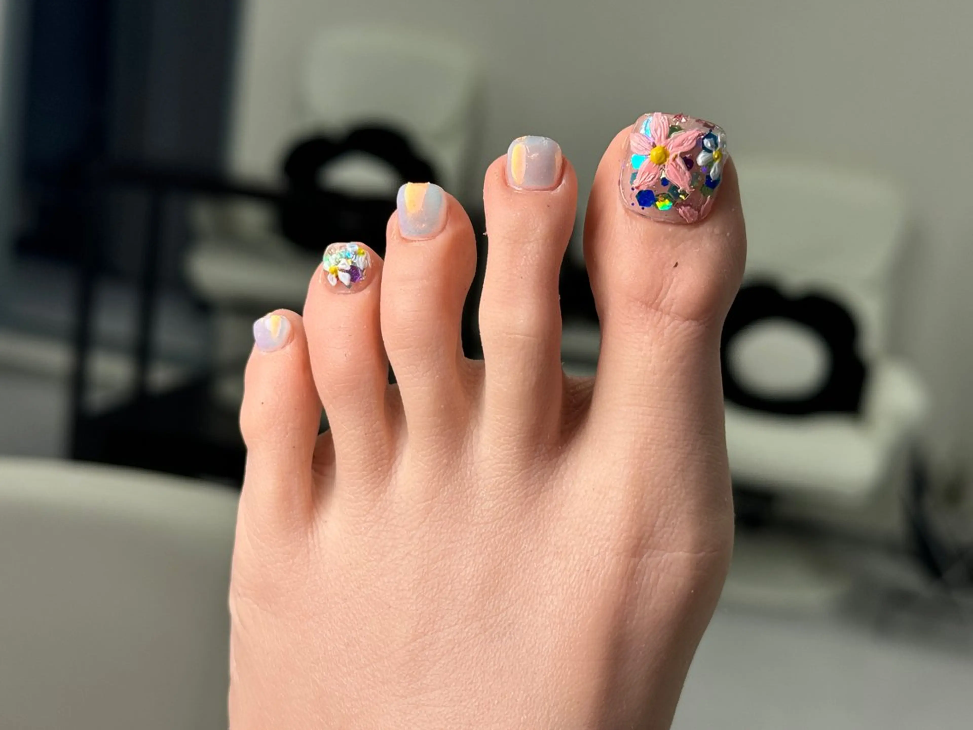 ネイル フットネイル Nail&Eyela sh Nanaのネイルデザイン