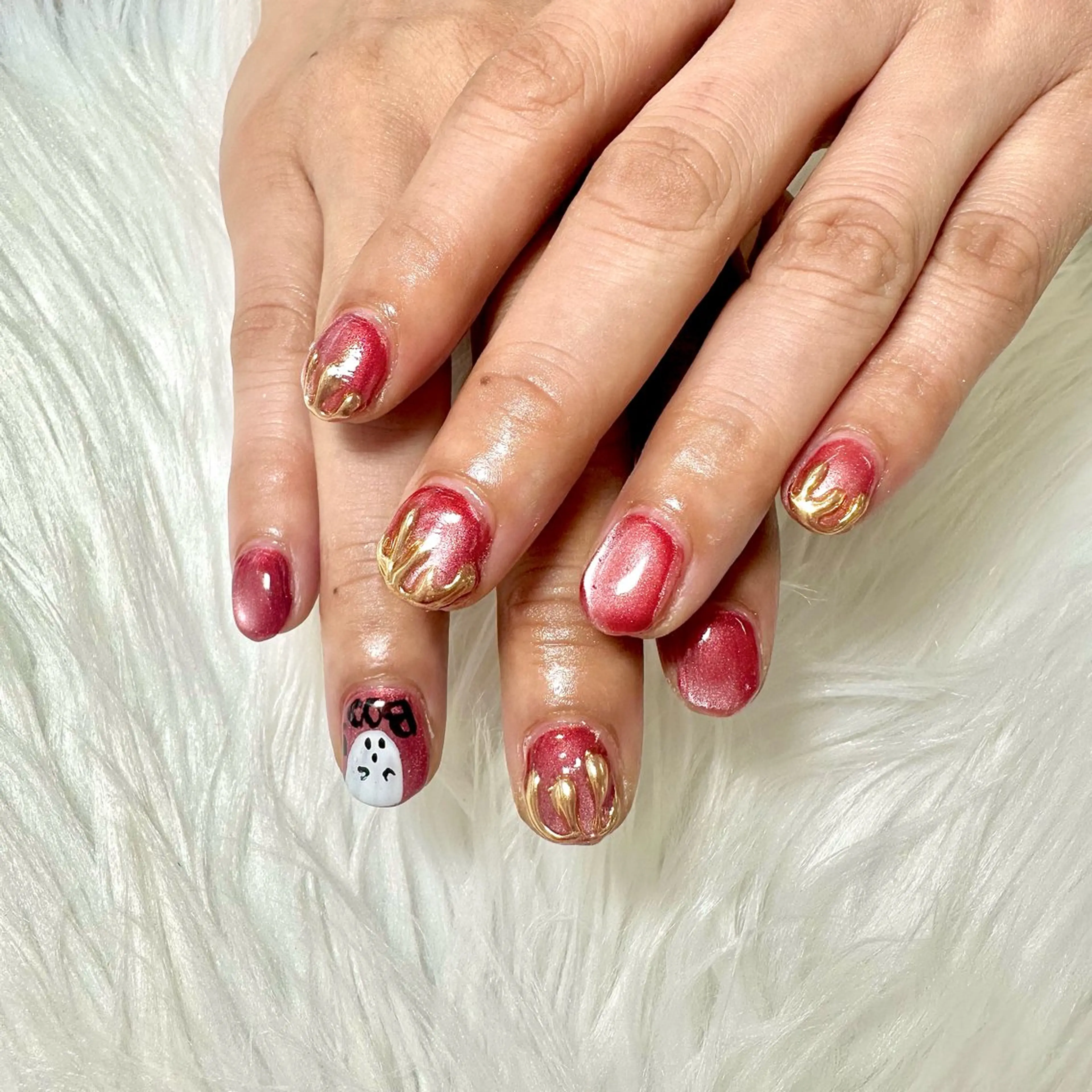メンズ キッズ ネイル メンズネイル ショートネイル Heartnail Hino Reinaのネイルデザイン