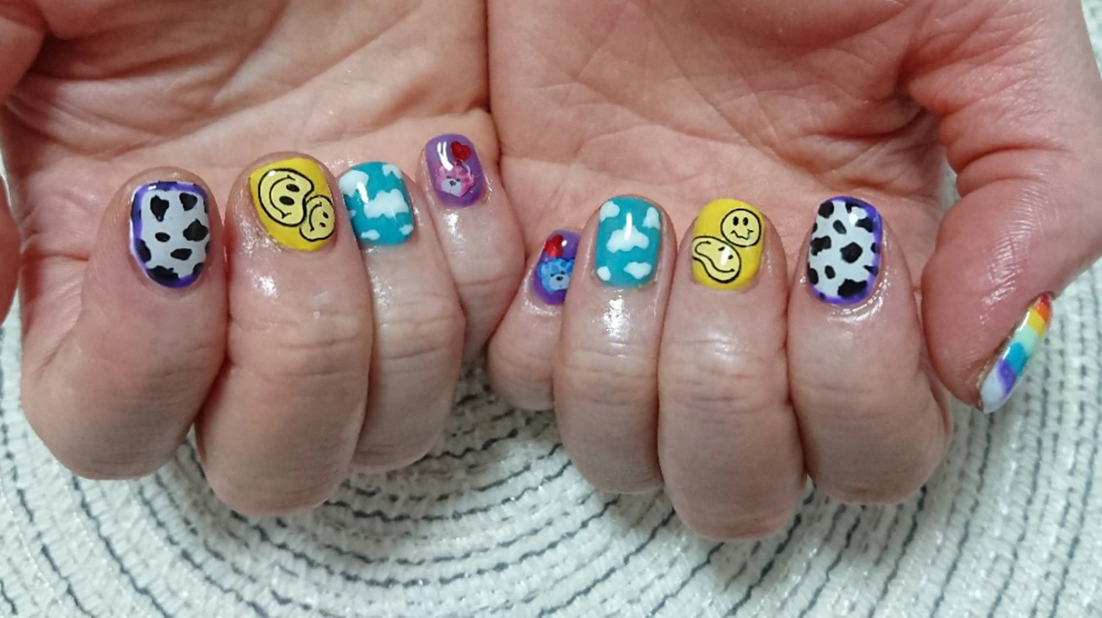 ネイル アートネイル 持ち込み shellnail さなえのネイルデザイン