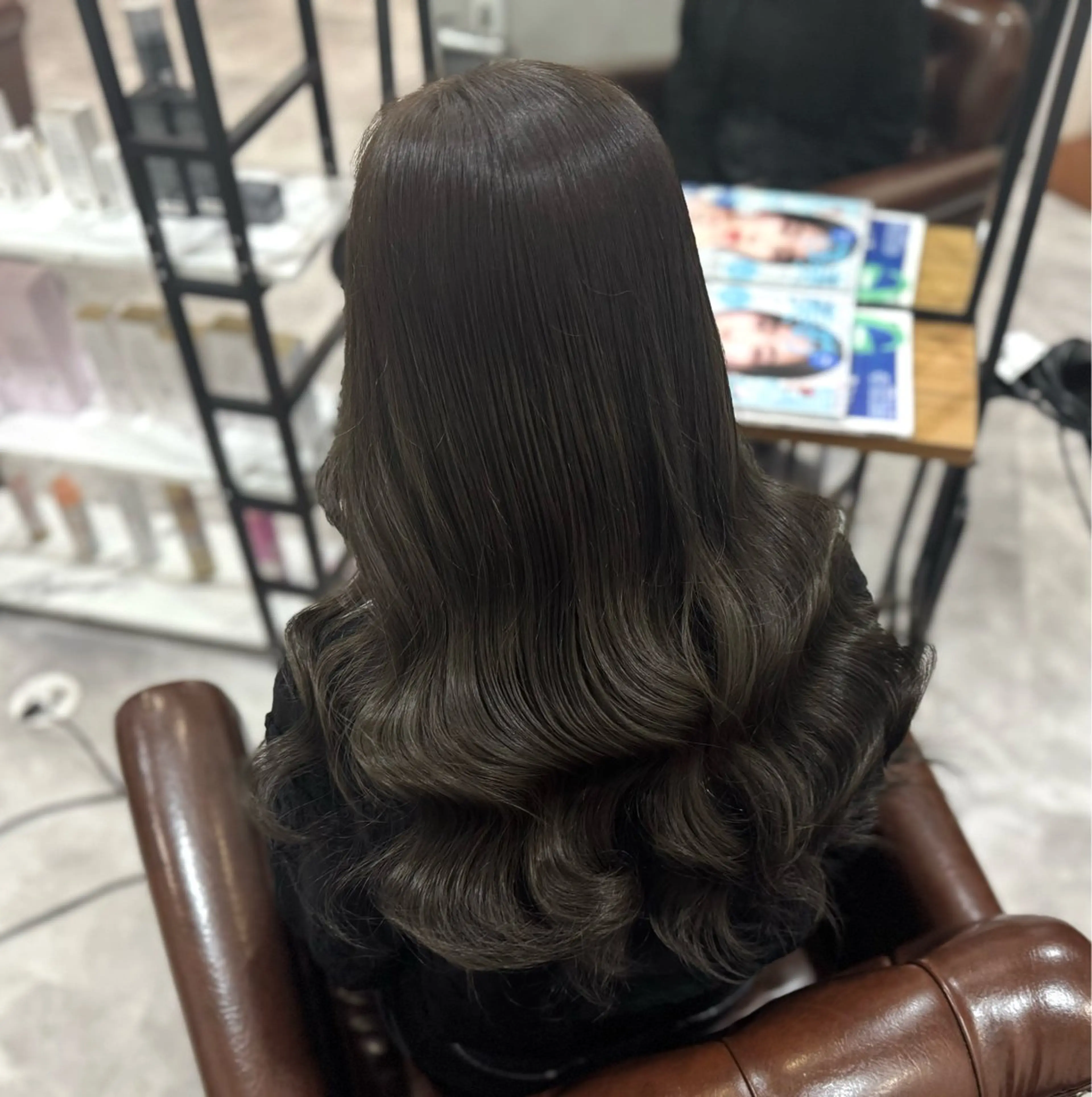 【人気メニュー✨️】カット+うる艶カラー+INBORNトリートメント【髪質改善トリートメント】の写真