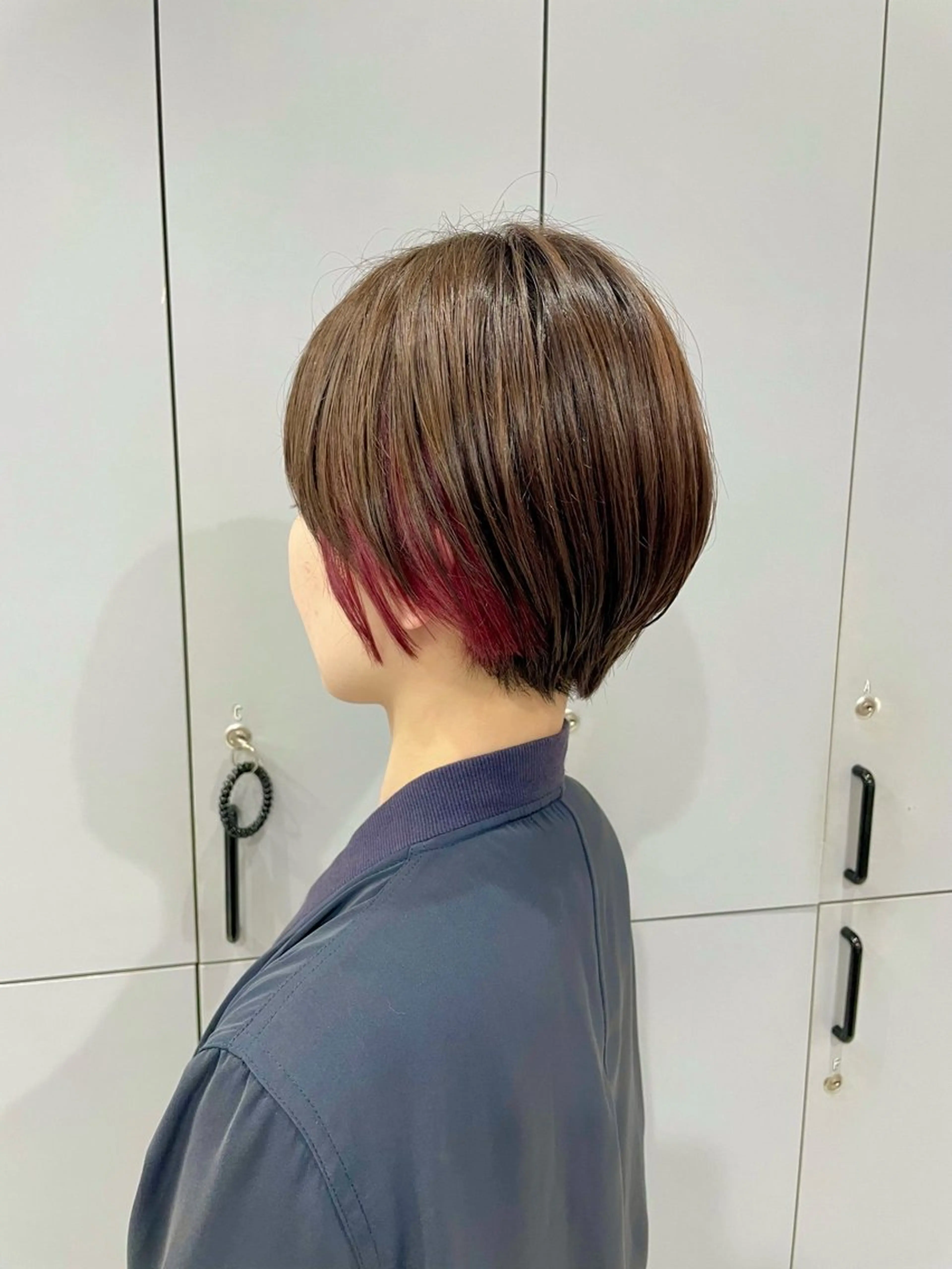 ショート 山本 佳奈のヘアスタイル