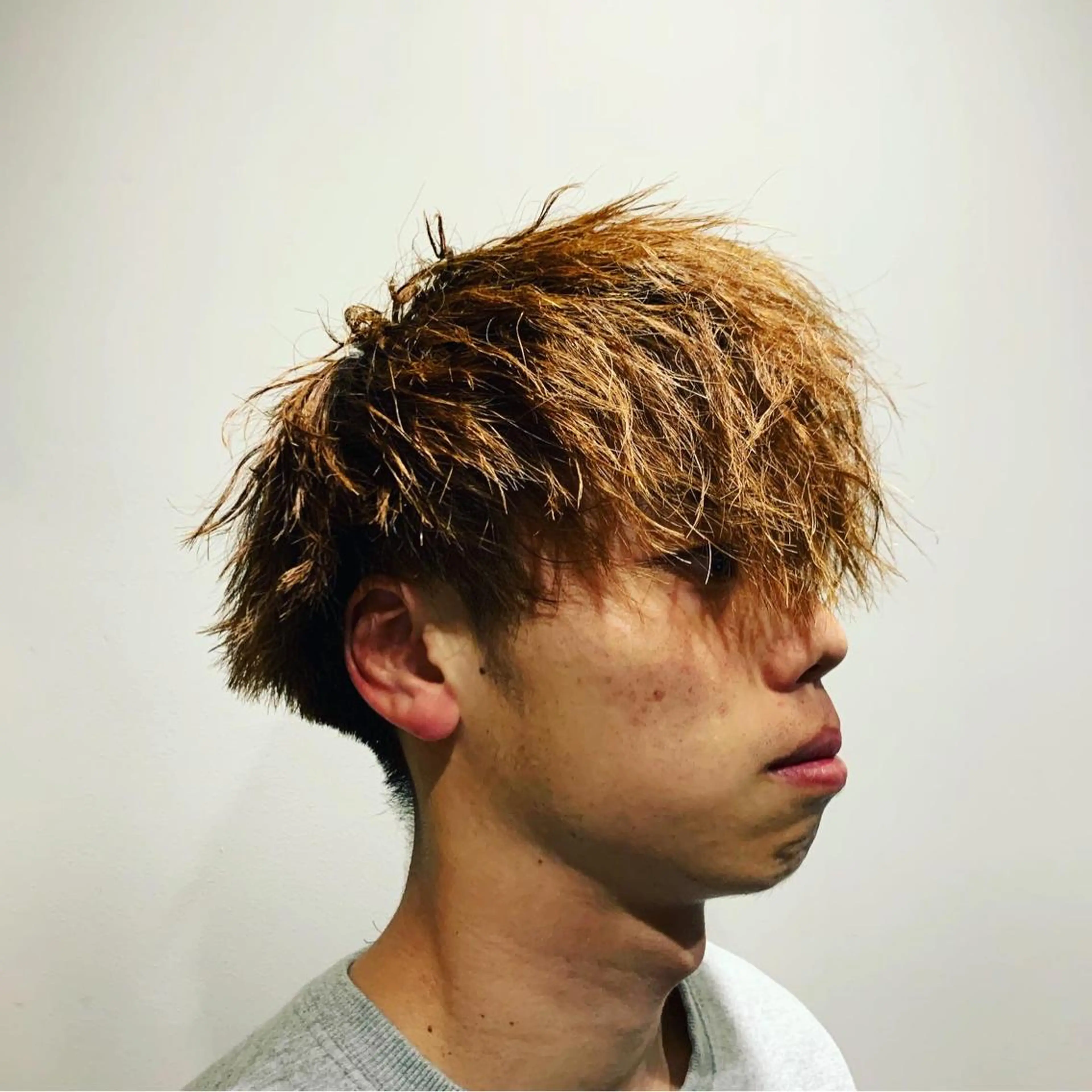 ショート パーマ メンズ ひらお あおとのヘアスタイル