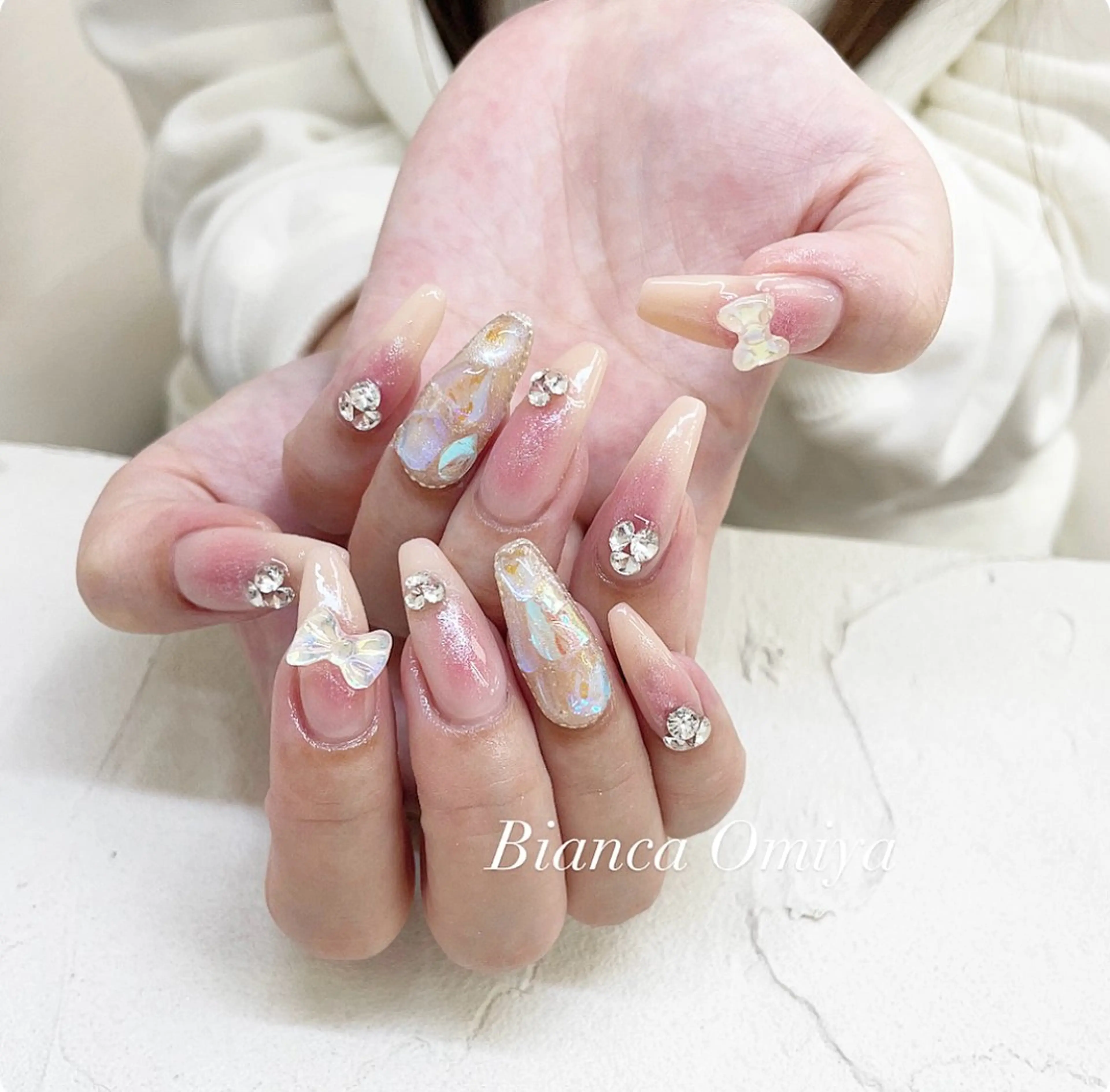 ネイル 🫧Bianca 北浦和🫧野原のネイルデザイン