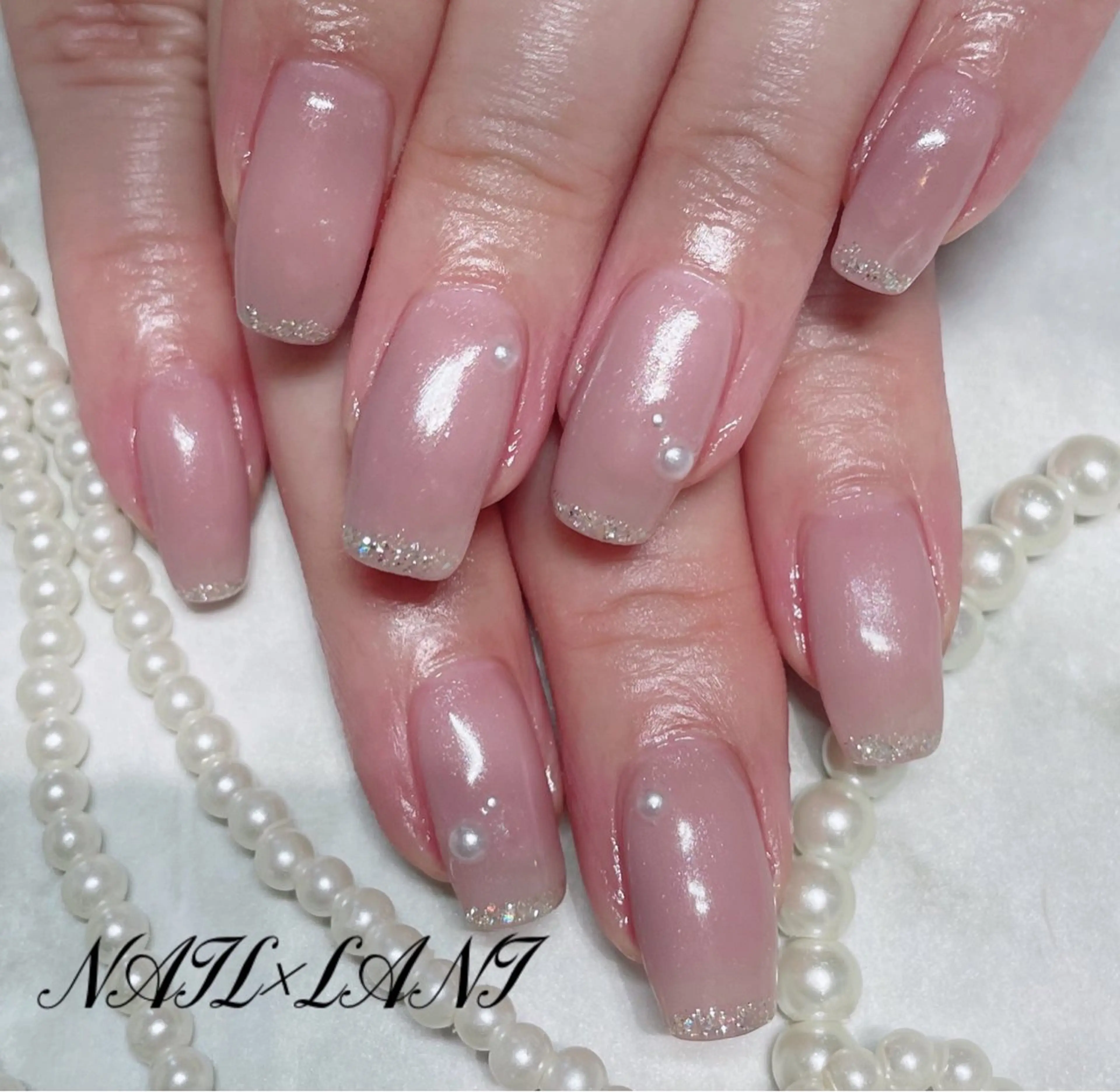 ネイル フットネイル ジェルネイル マグネットネイル パラジェル ハンドネイル 一之瀬 柚季のネイルデザイン