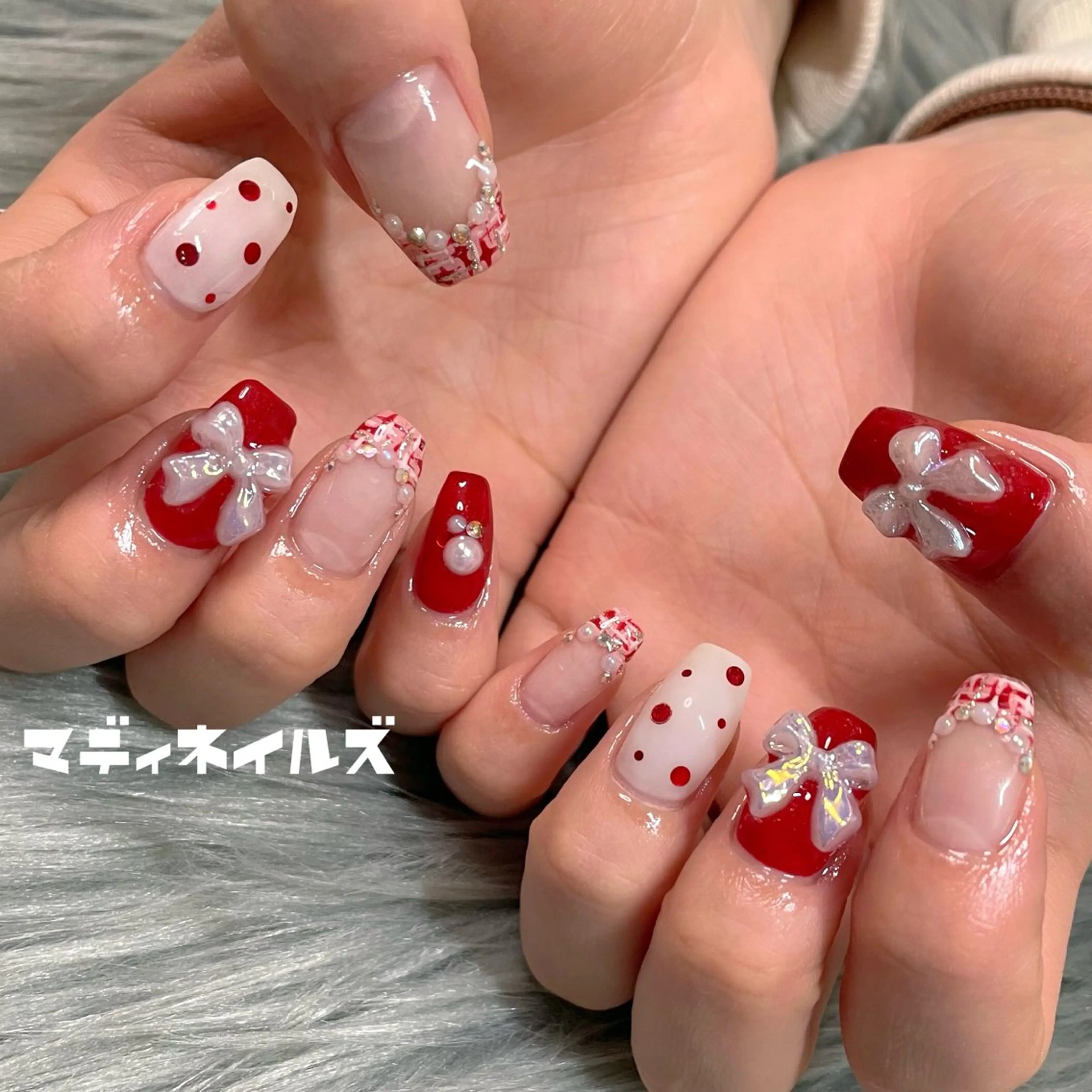 ネイル MADDYNAILS ✴︎柏痛ネイルのネイルデザイン