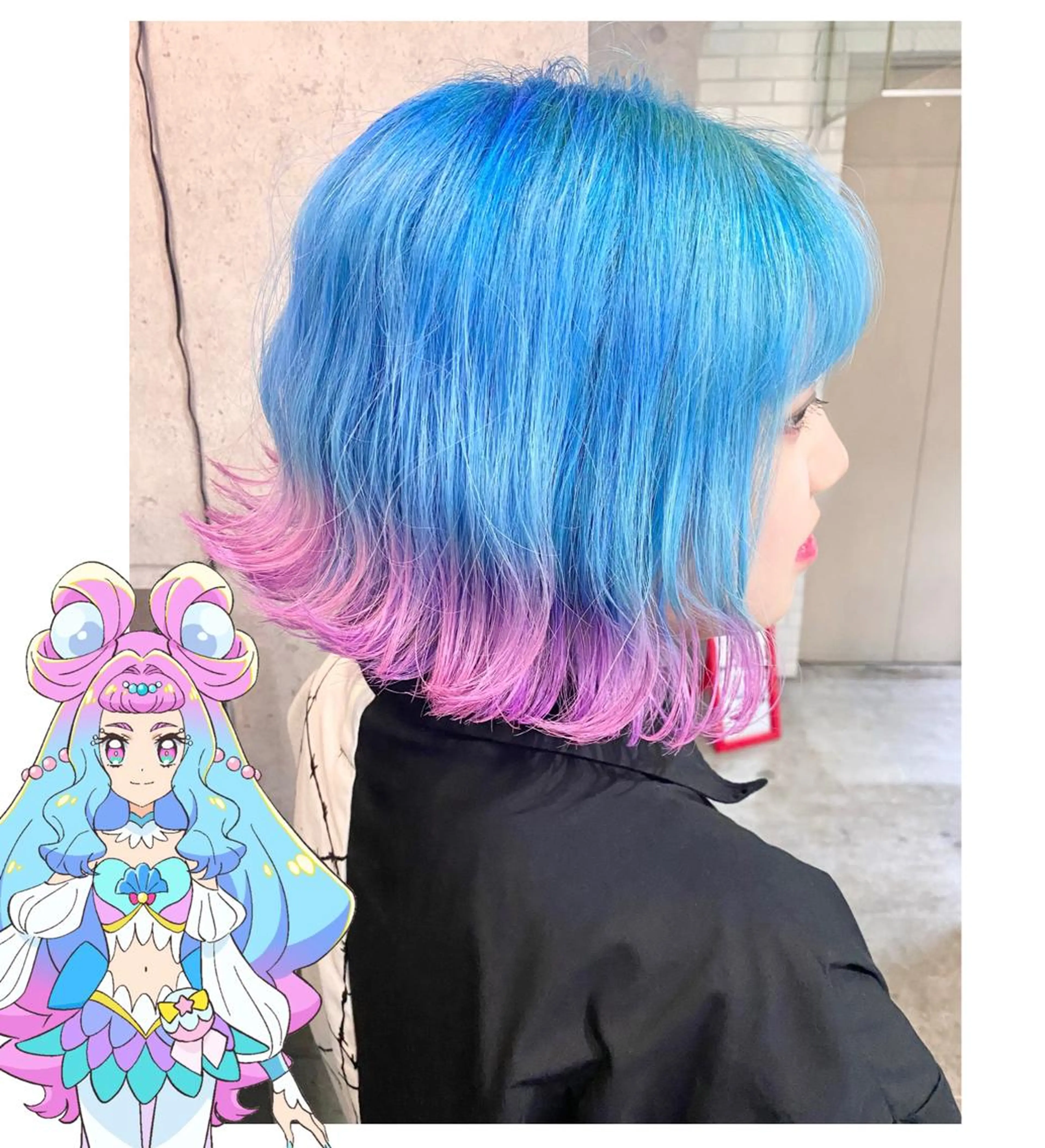 ショート カラー ヘアカラー GARU-ガル-所属・TSUNO🦖 派手髪/オタク美容師のヘアスタイル