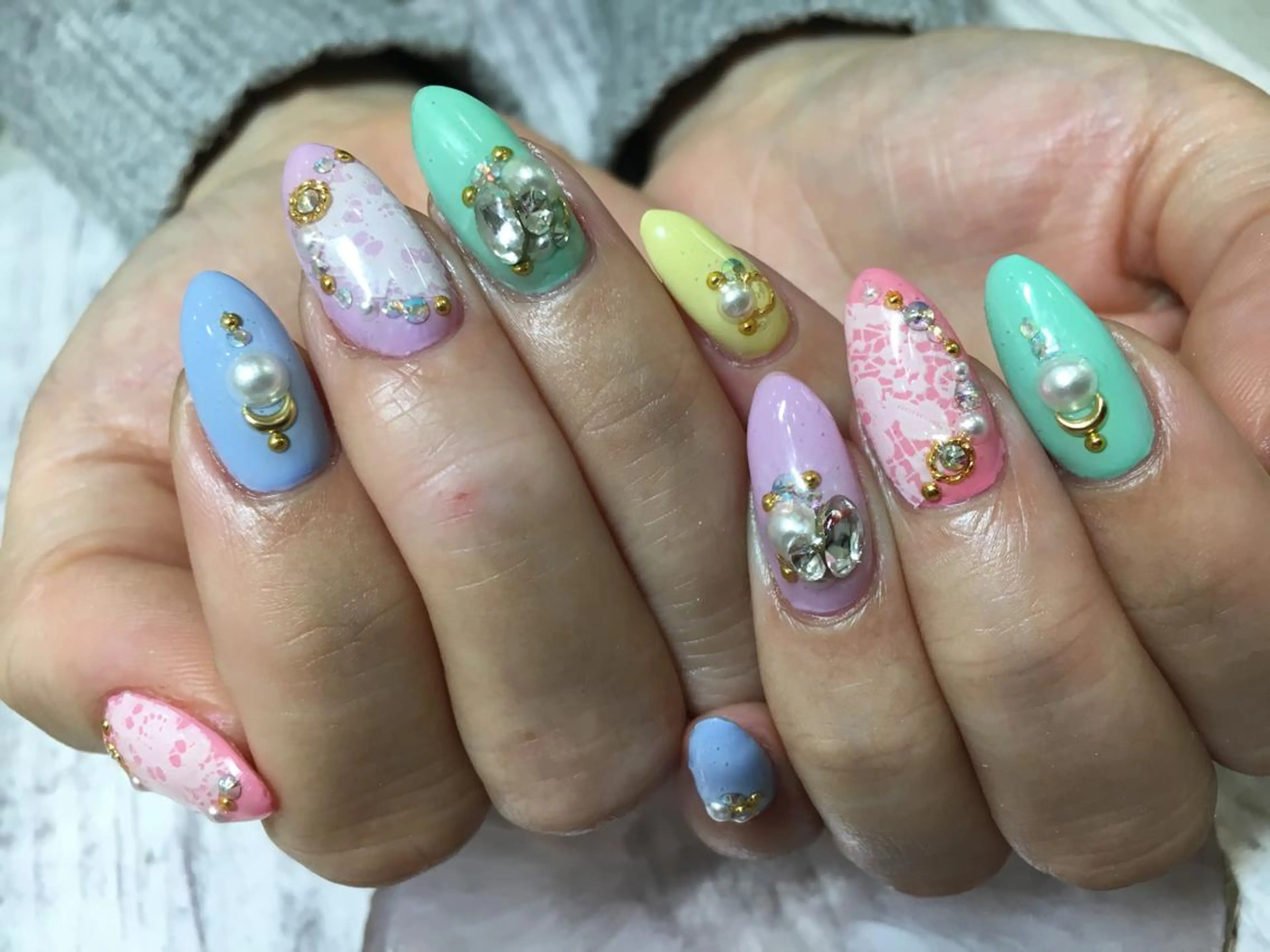 ネイル キュービック 明石店のネイルデザイン