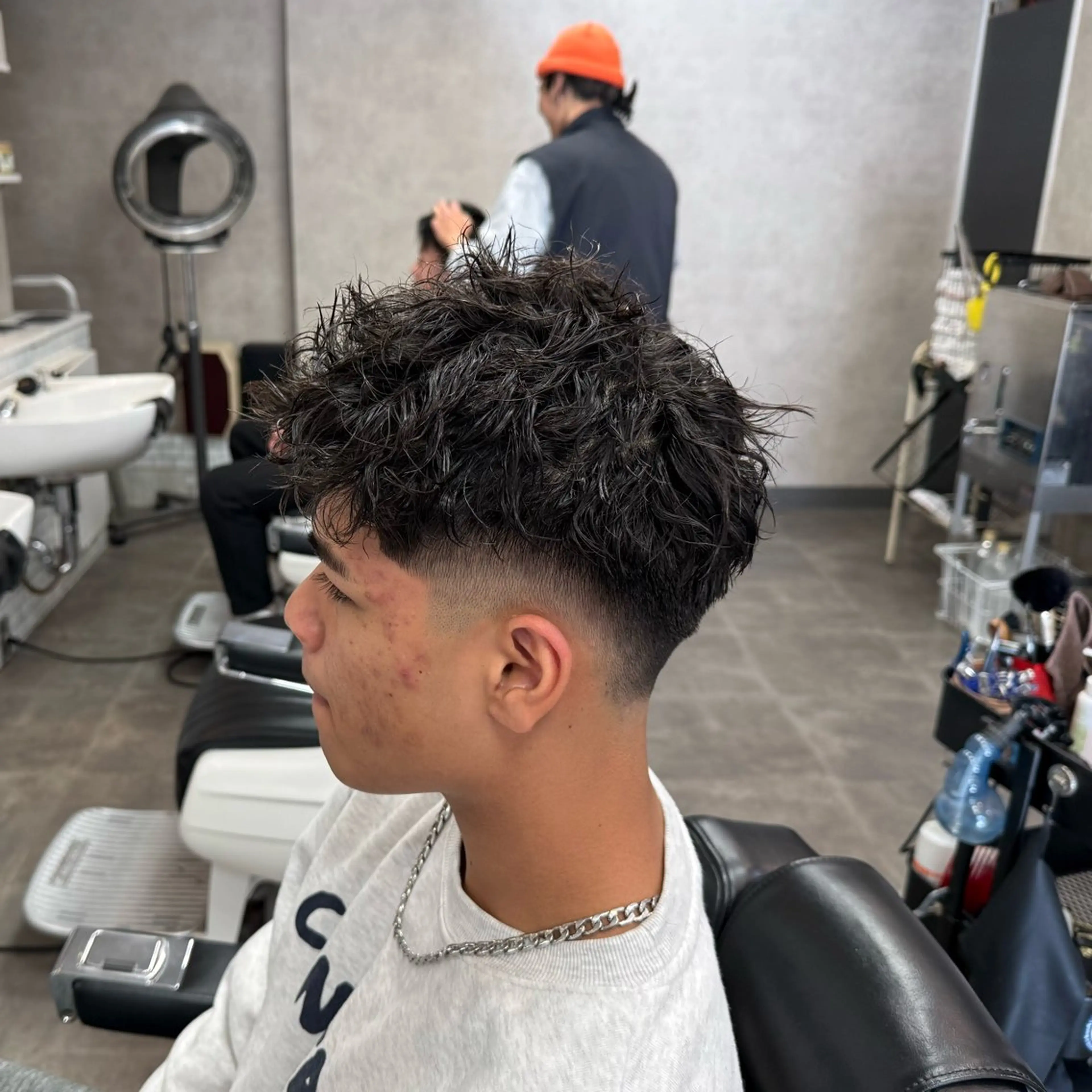 メンズ フェードカット 松坂 祐斗のヘアスタイル