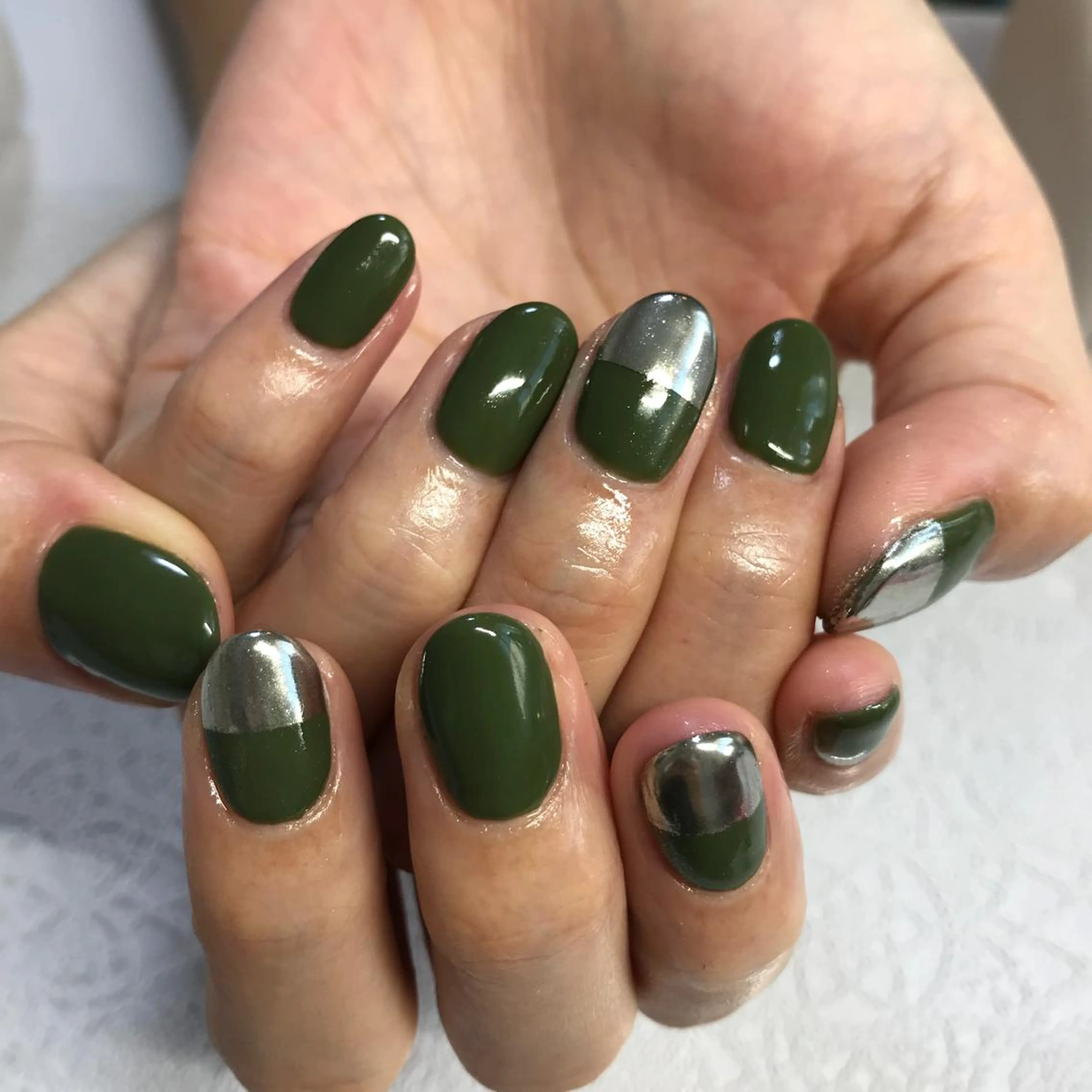 ネイル ハンドネイル フットネイル 菊地 里沙のネイルデザイン