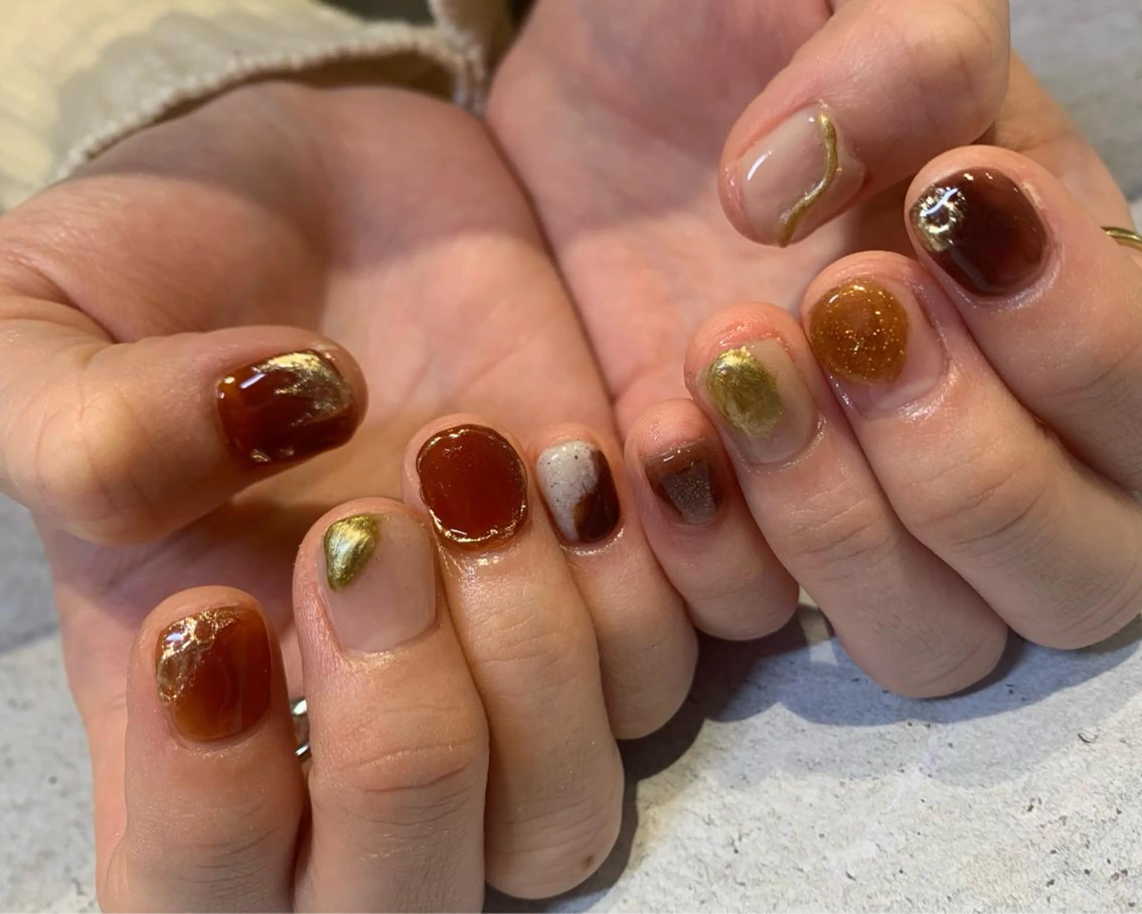 ネイル ニュアンスネイル nail＊ runa🌻のネイルデザイン