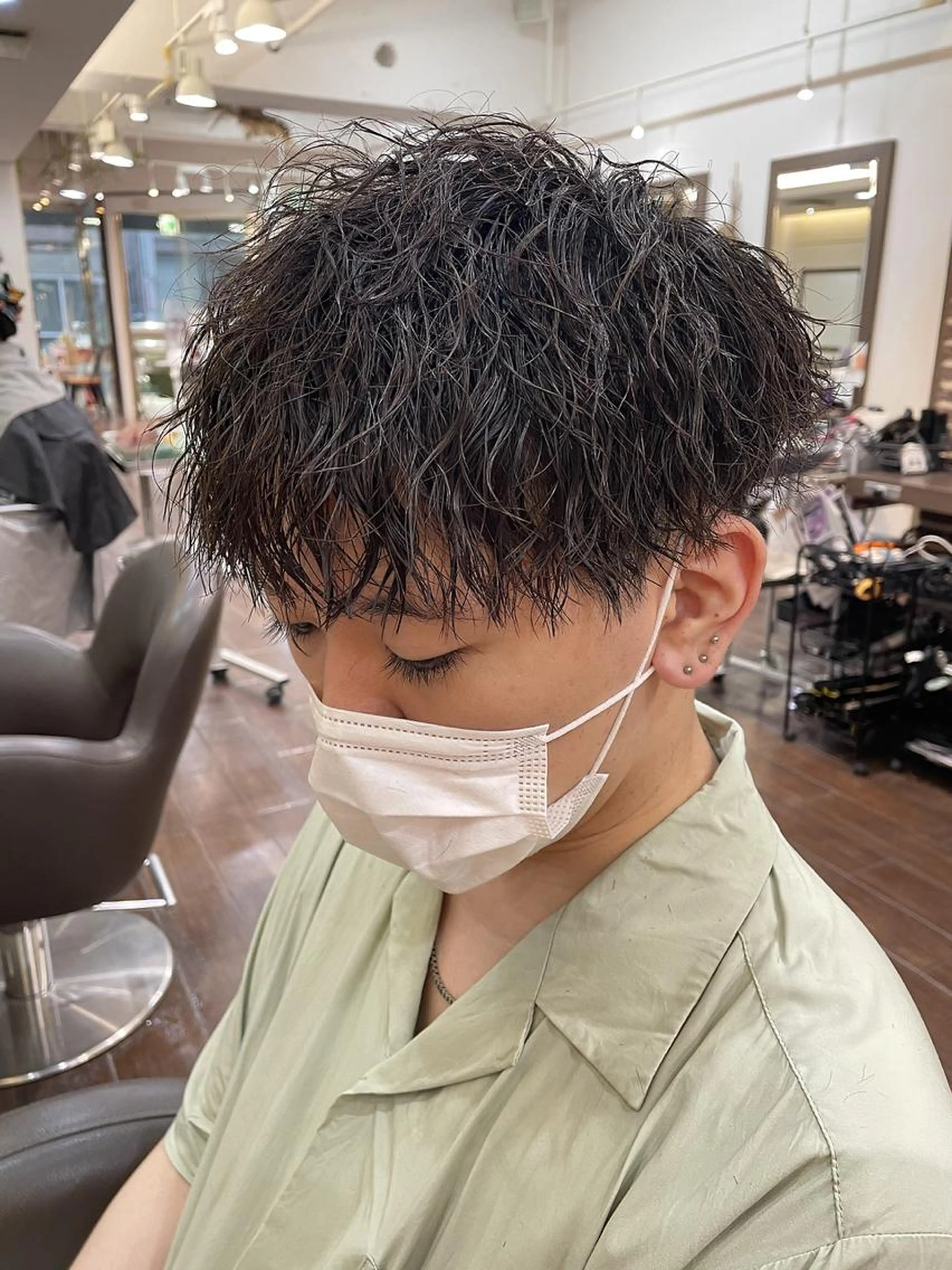 メンズカットパーマ👦🏻🌀の写真