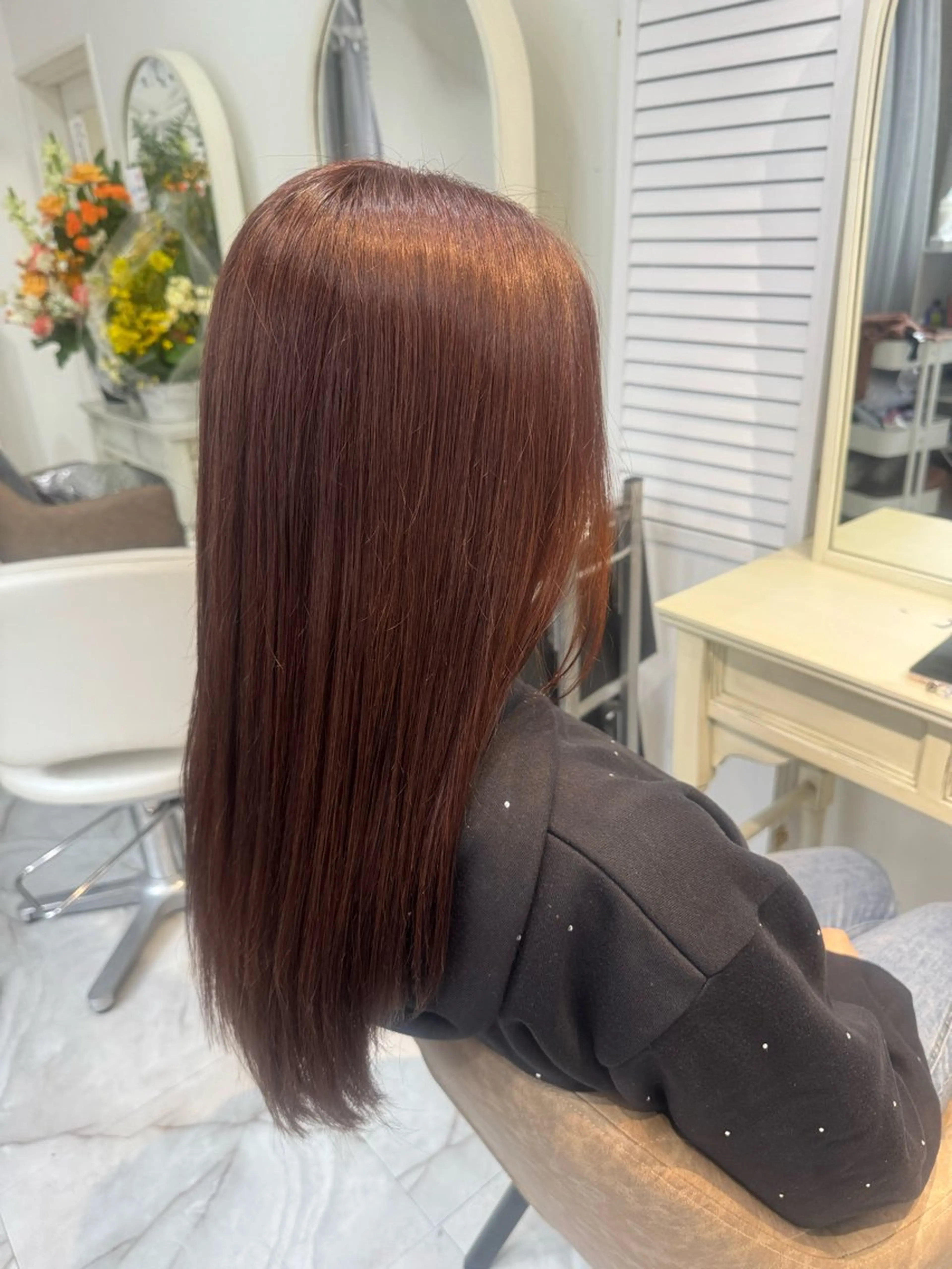 セミロング カラー ブラウンカラー 3日空きあり 🌟misatoのヘアスタイル