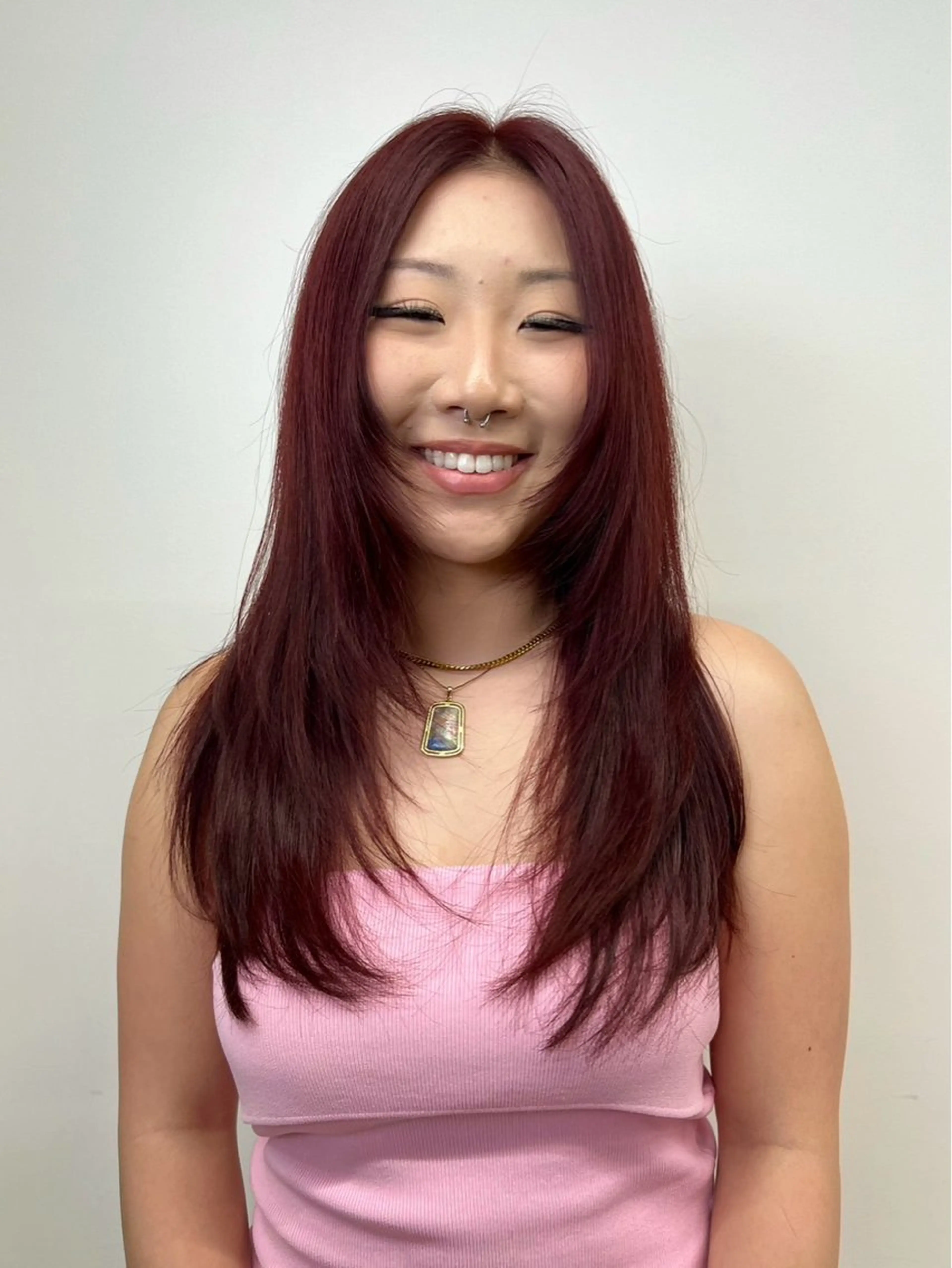 セミロング Eto Misaのヘアスタイル