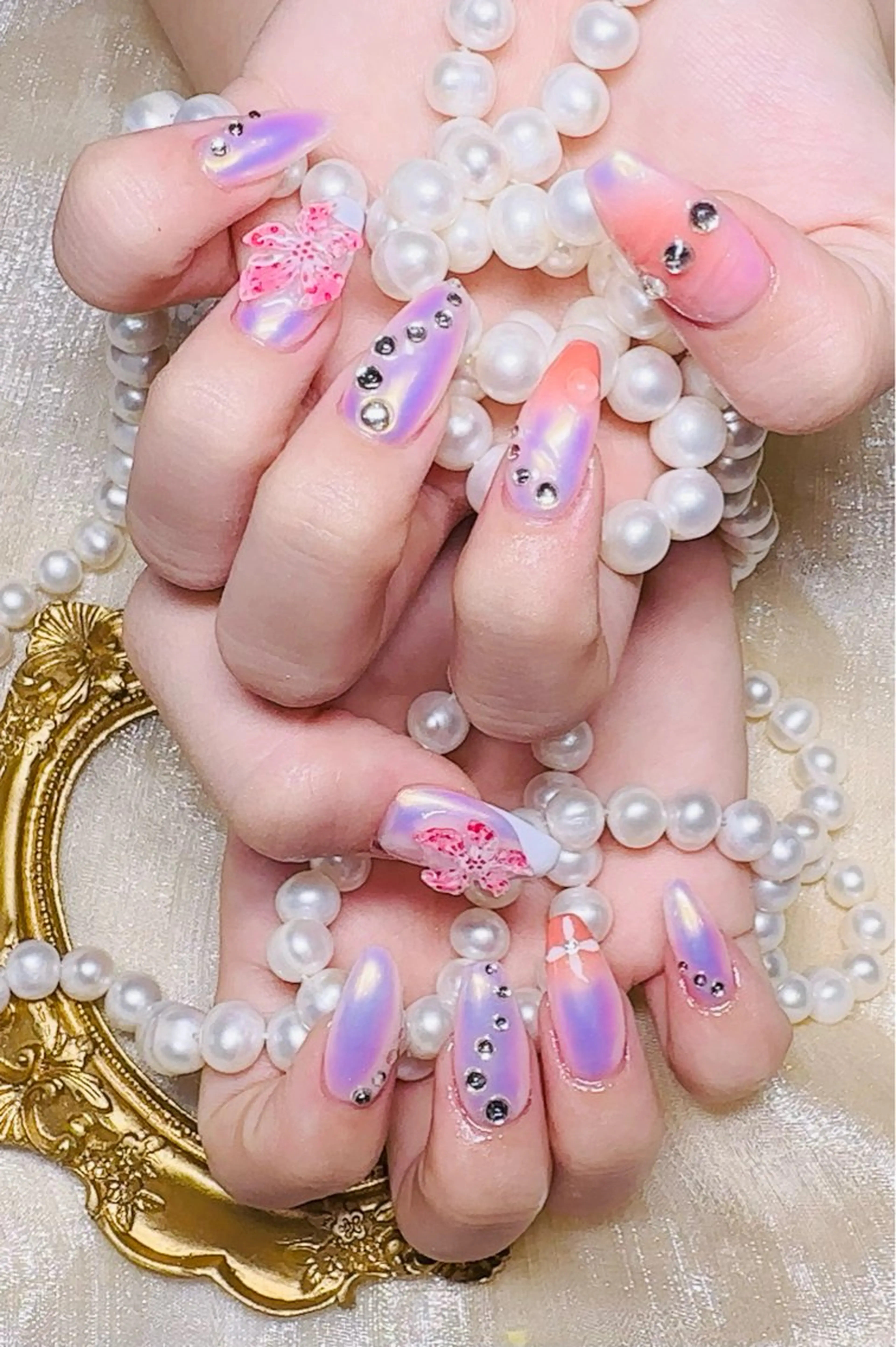 ネイル 伊原 羽美のネイルデザイン