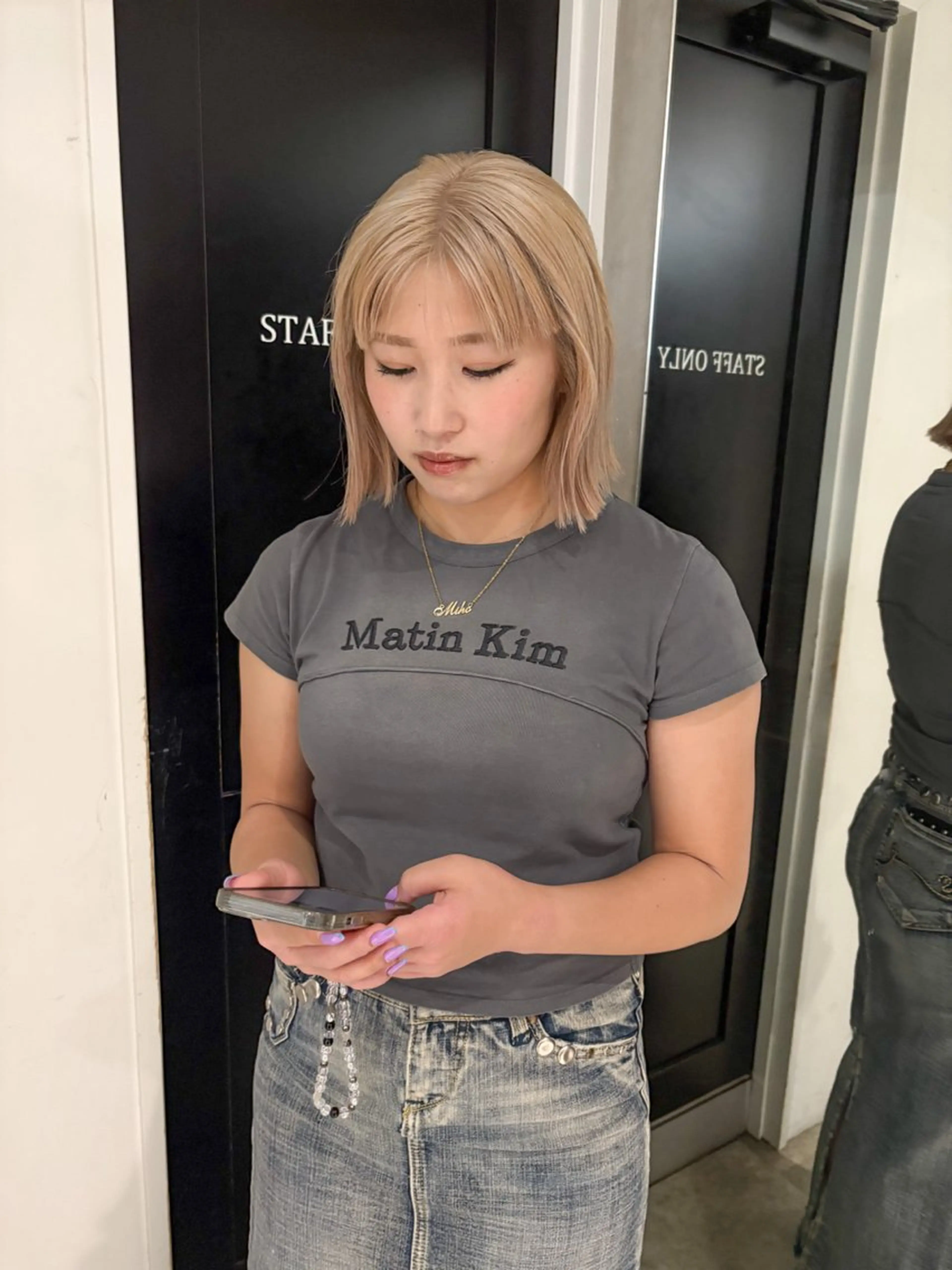 ミディアム カラー カット ヘアカラー トリートメント 似合わせ｜レイヤー 🪩yurikaのヘアスタイル