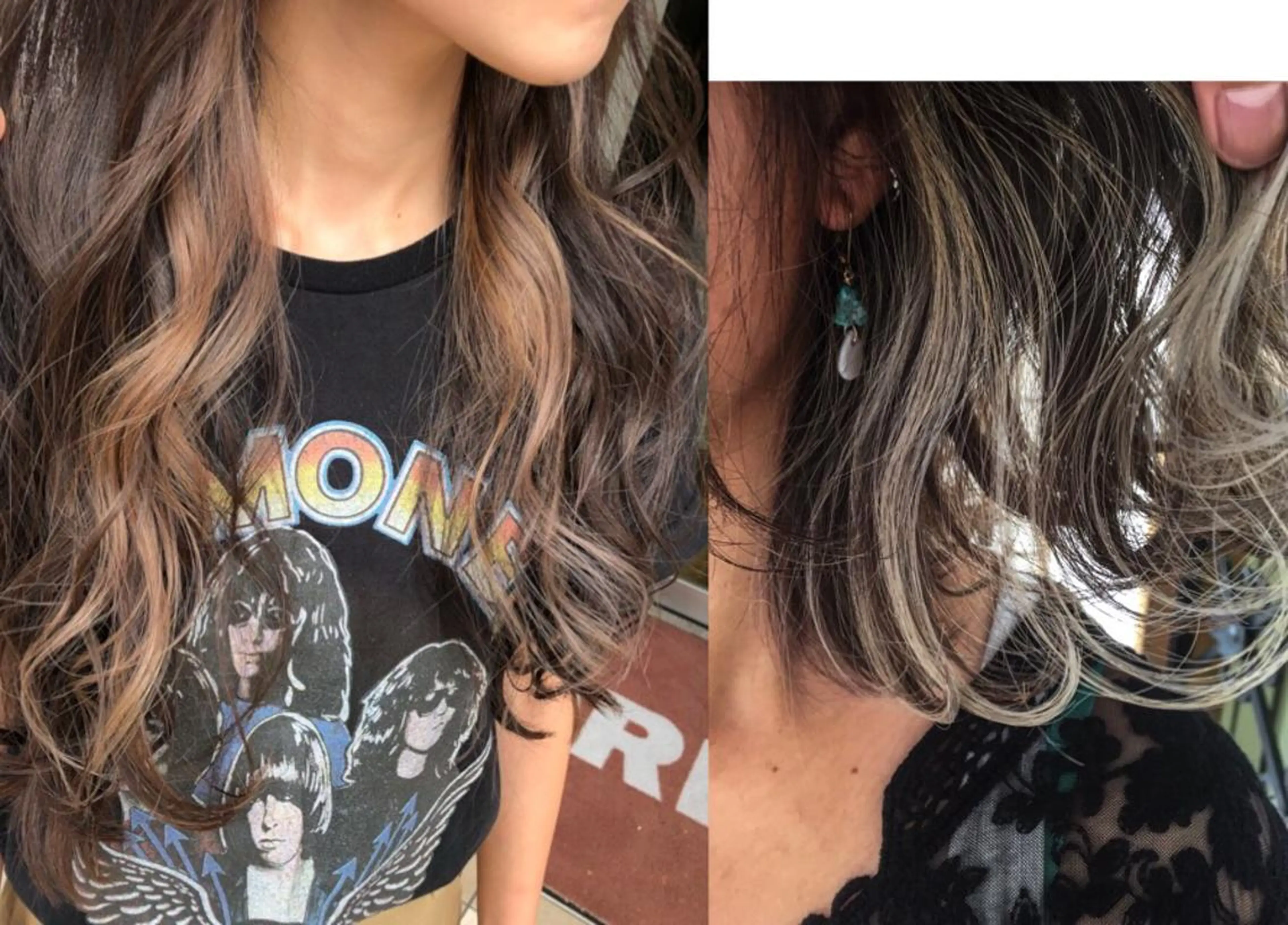 ロング 3Dハイライト ハイライト 海外風レイヤーカット 👑店長　平松　由のヘアスタイル