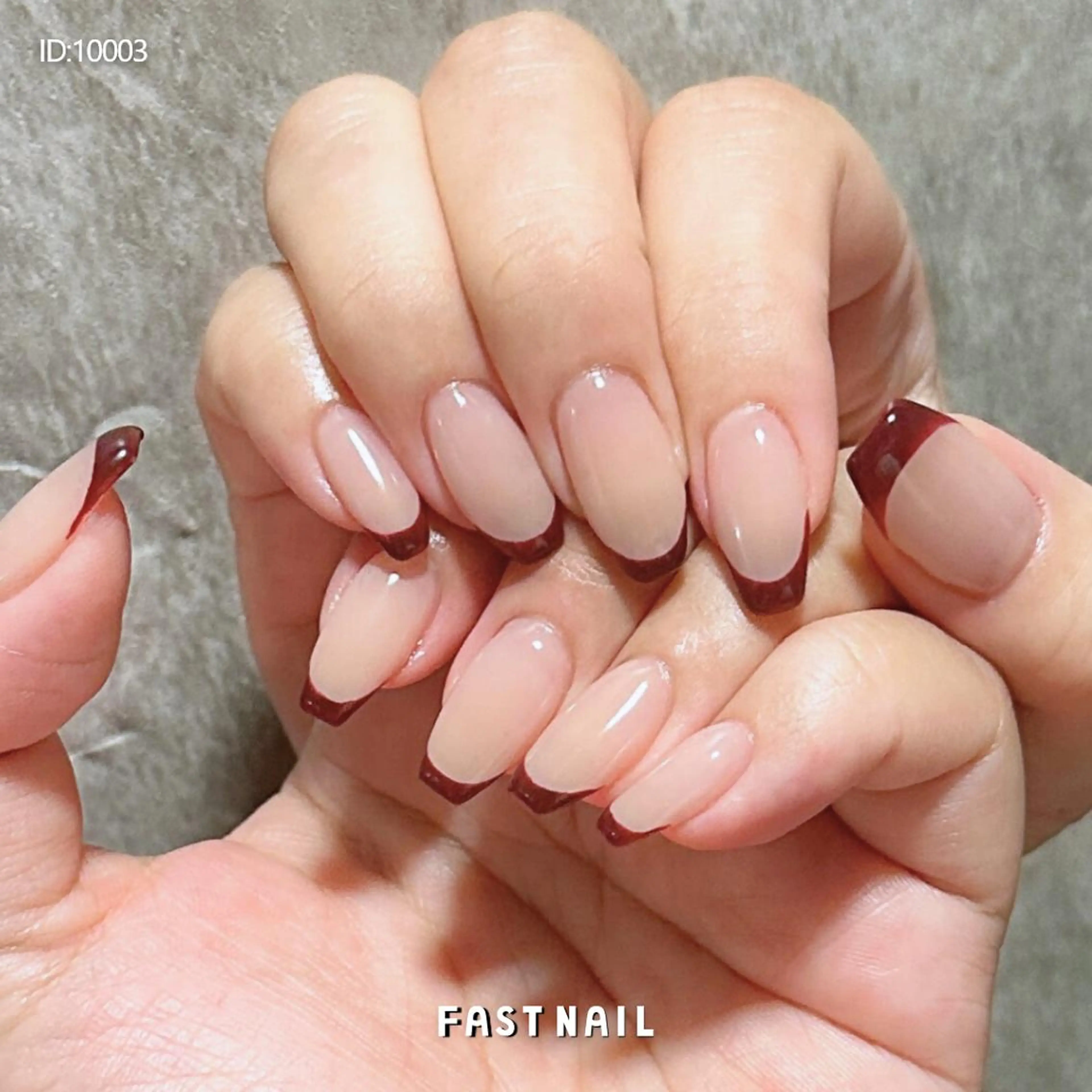 📢平日限定【オフ無料】フレンチ/カラーグラデーション ─ カラー豊富にご用意🎨 オフィス/長さだし・パラジェル別途の写真