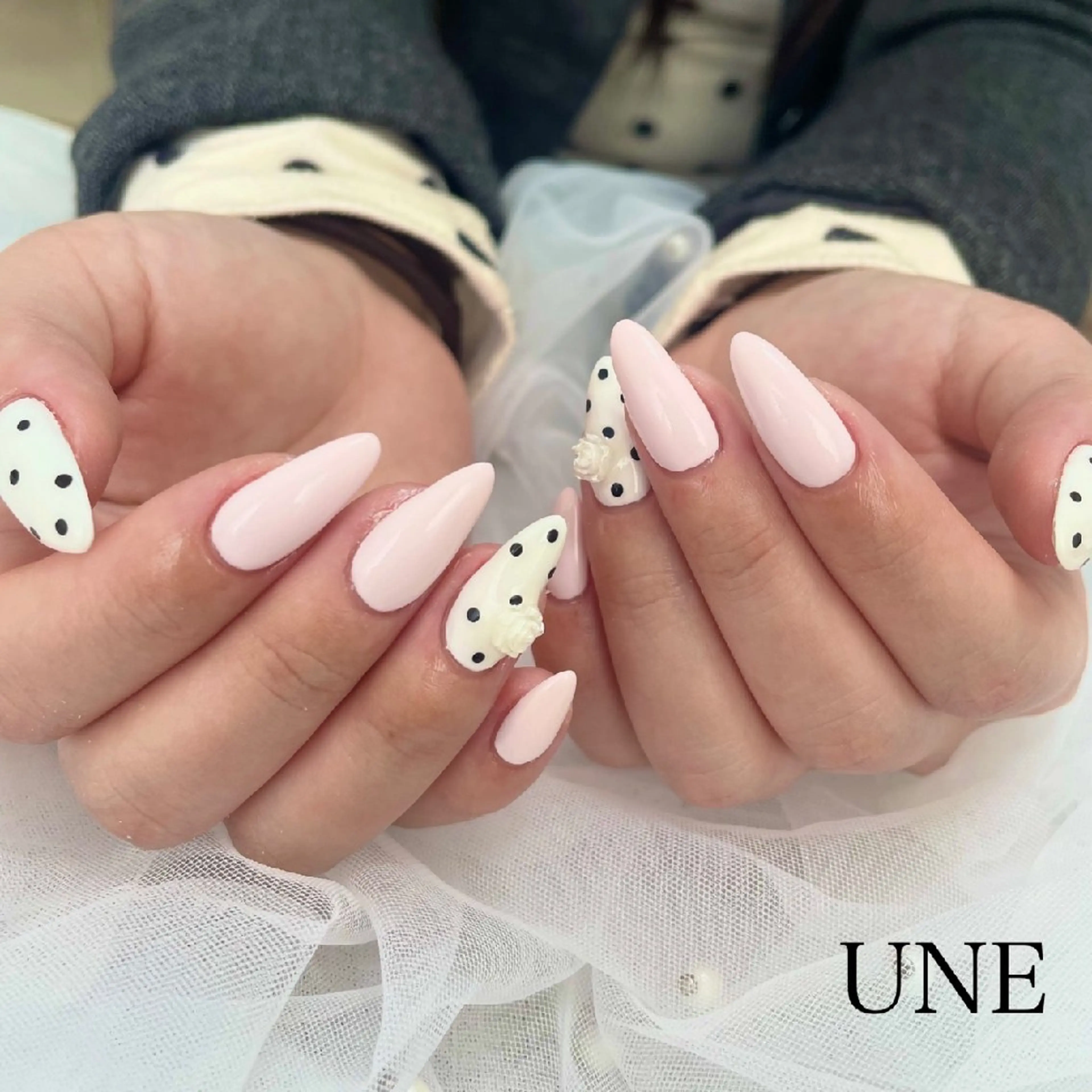 ネイル UNE.【ユヌ】 Jr.NANAのネイルデザイン