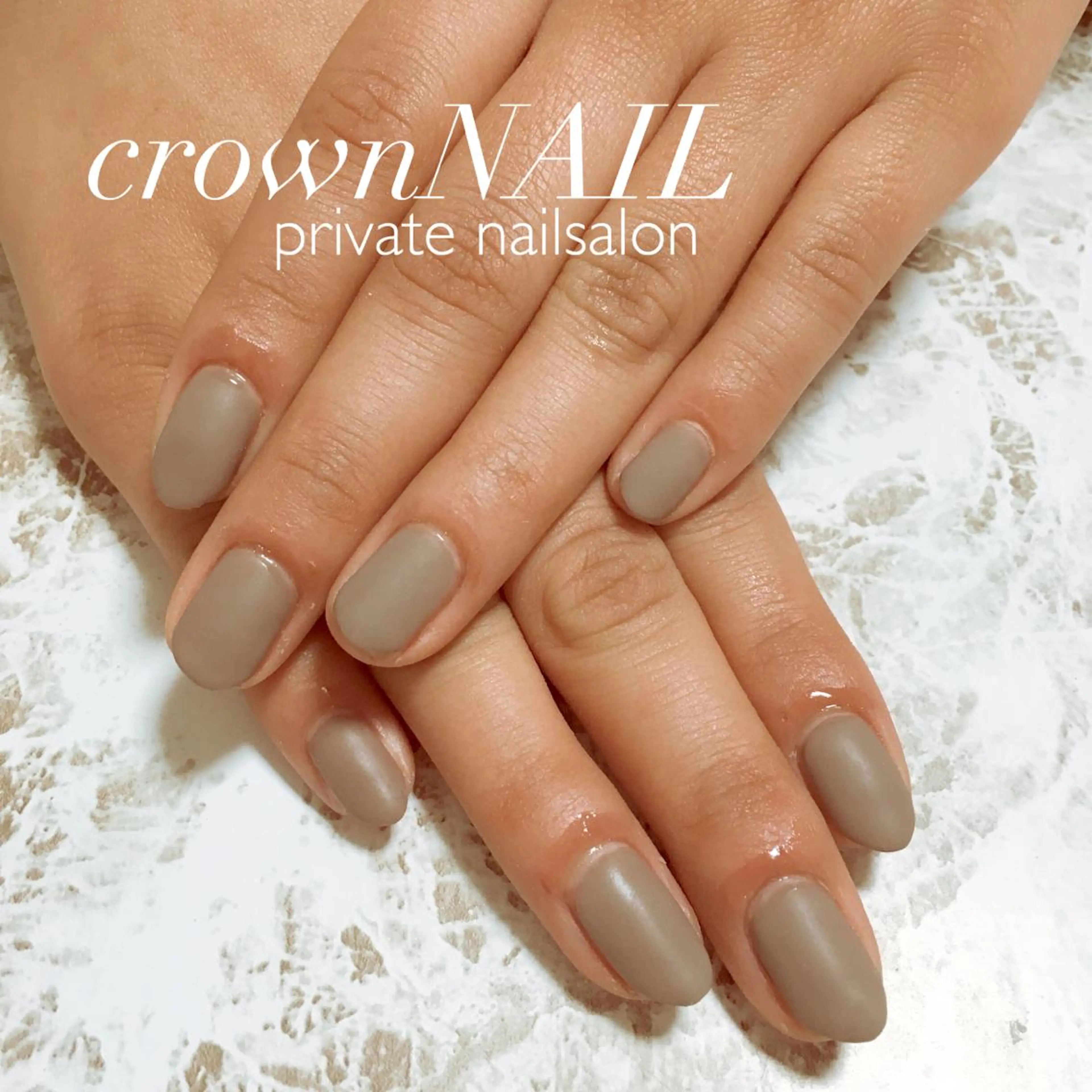 キッズ ネイル マットネイル シンプルネイル ensowa✱laf NAILのネイルデザイン