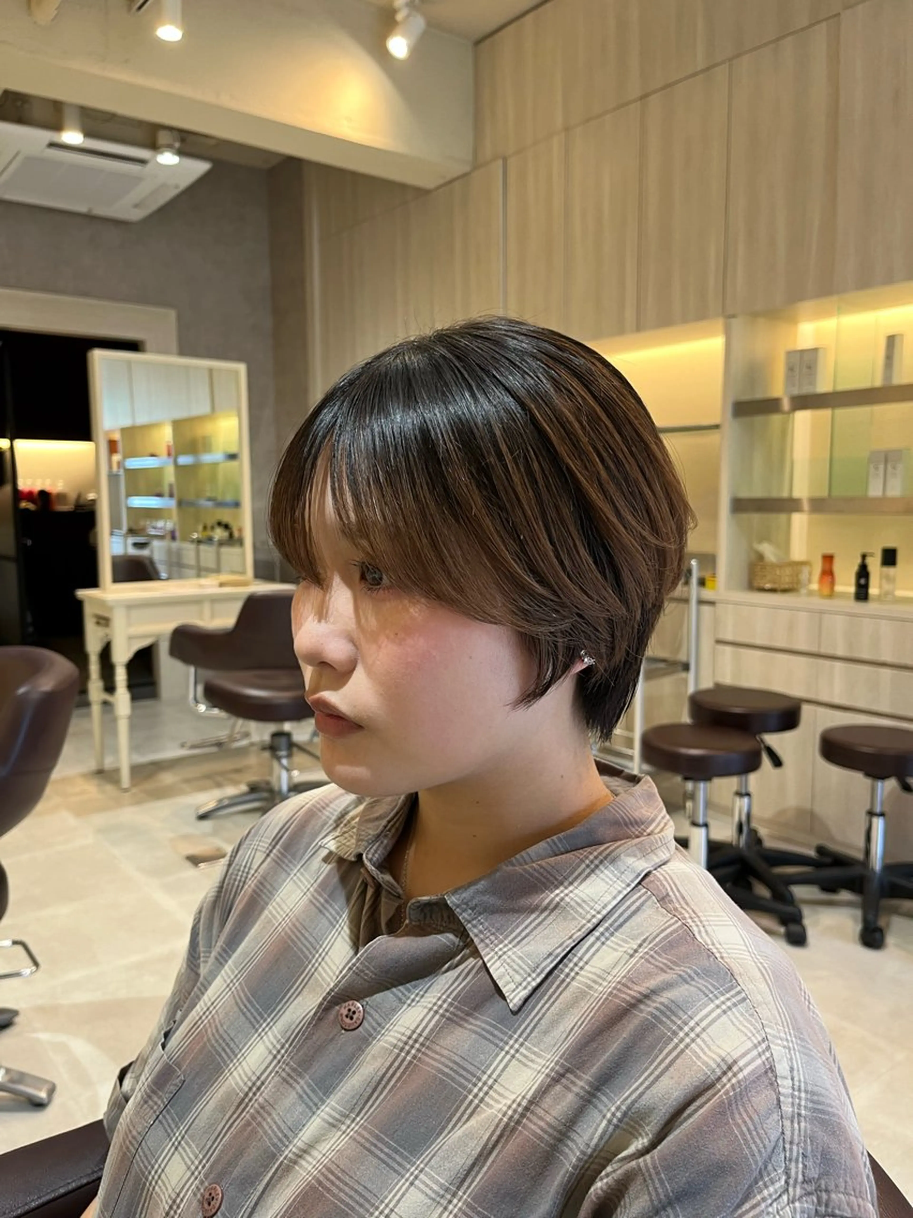 ショート ショートボブ ハンサムショート ボブ ショートヘア FIX hair所属・FIX店長/名駅/ 国際センター/パーマのヘアスタイル