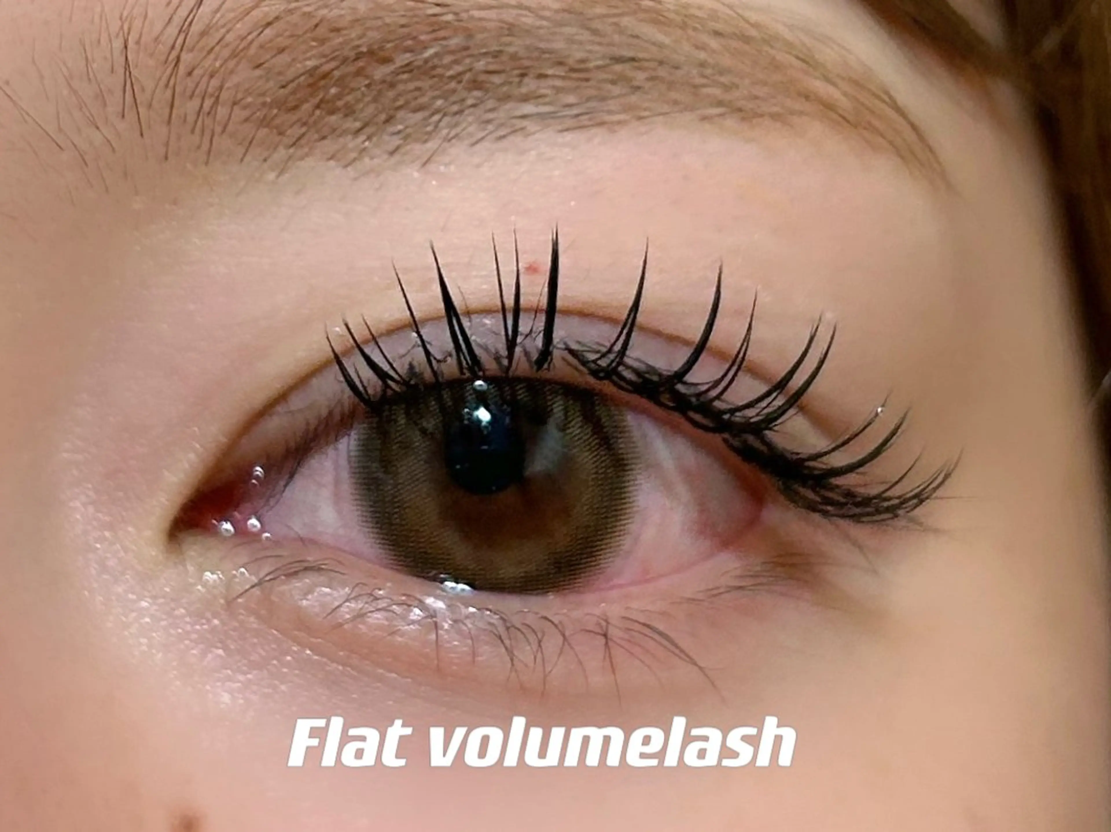 【4週以内リペア】Wフラットラッシュ40束の写真