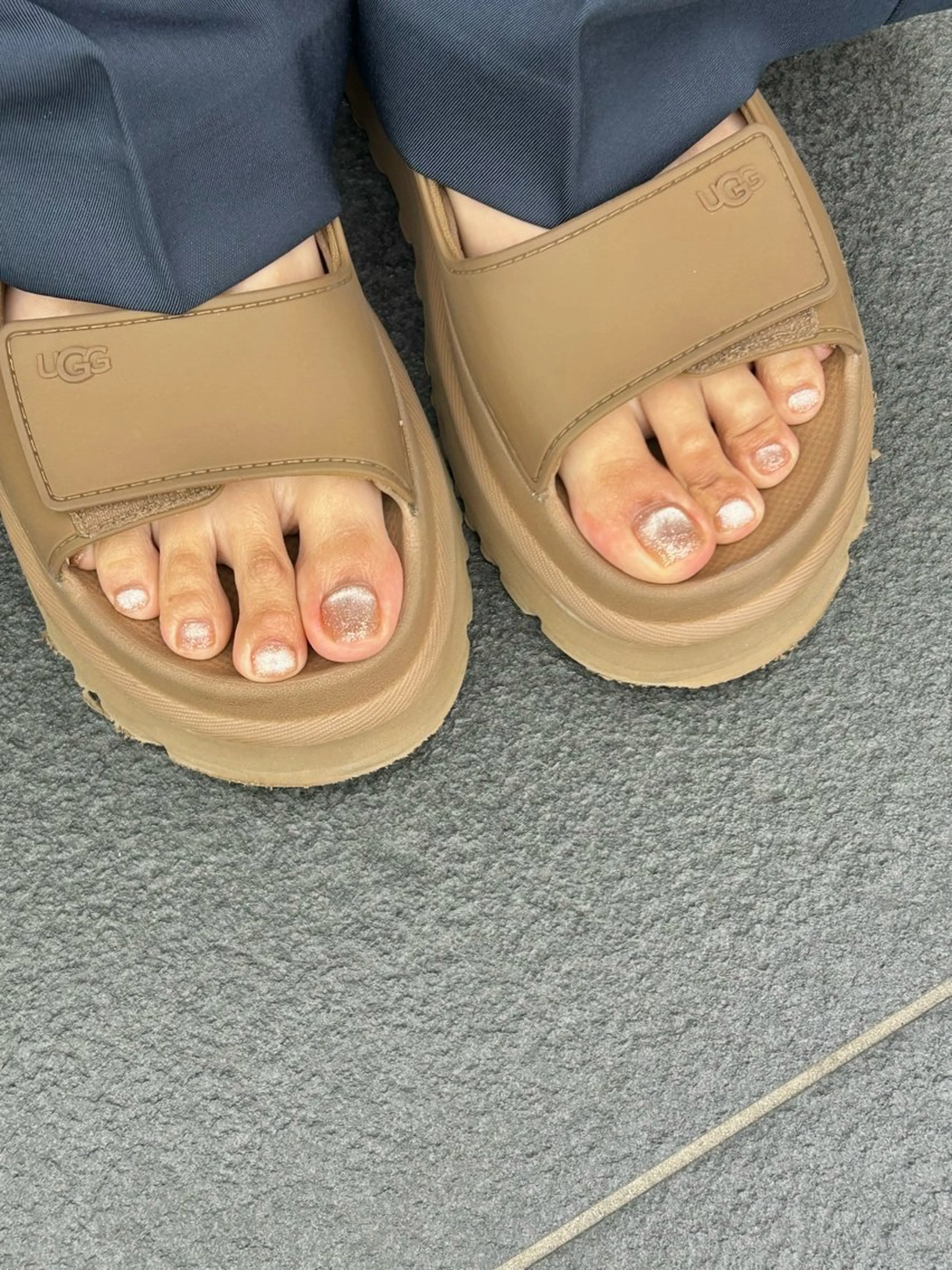 ネイル フットネイル Mana  🫧 パラジェル⌇自由が丘のネイルデザイン