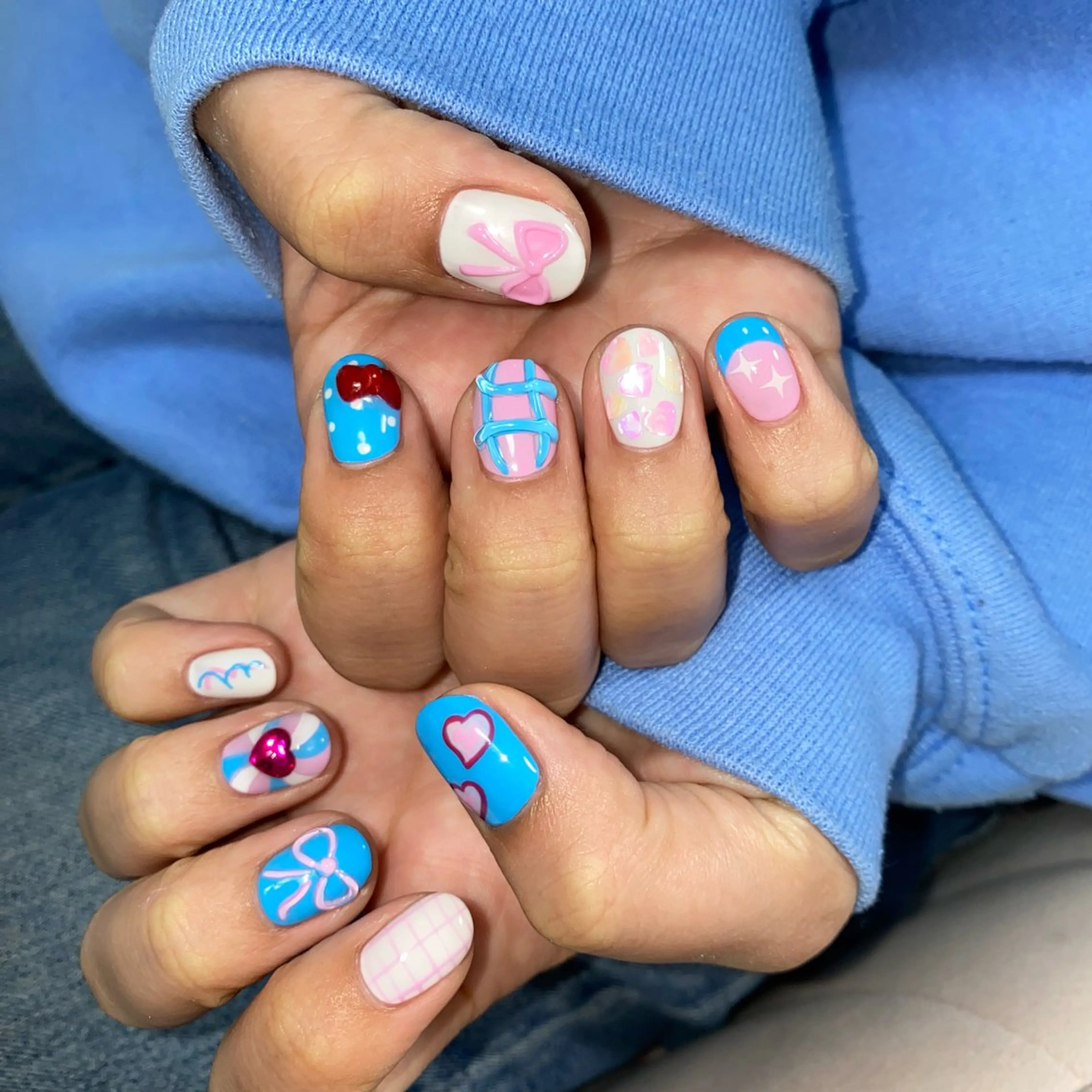 ネイル I P'ink nail salon所属・I pinknail 韓国風·持ち込み専門のネイルデザイン