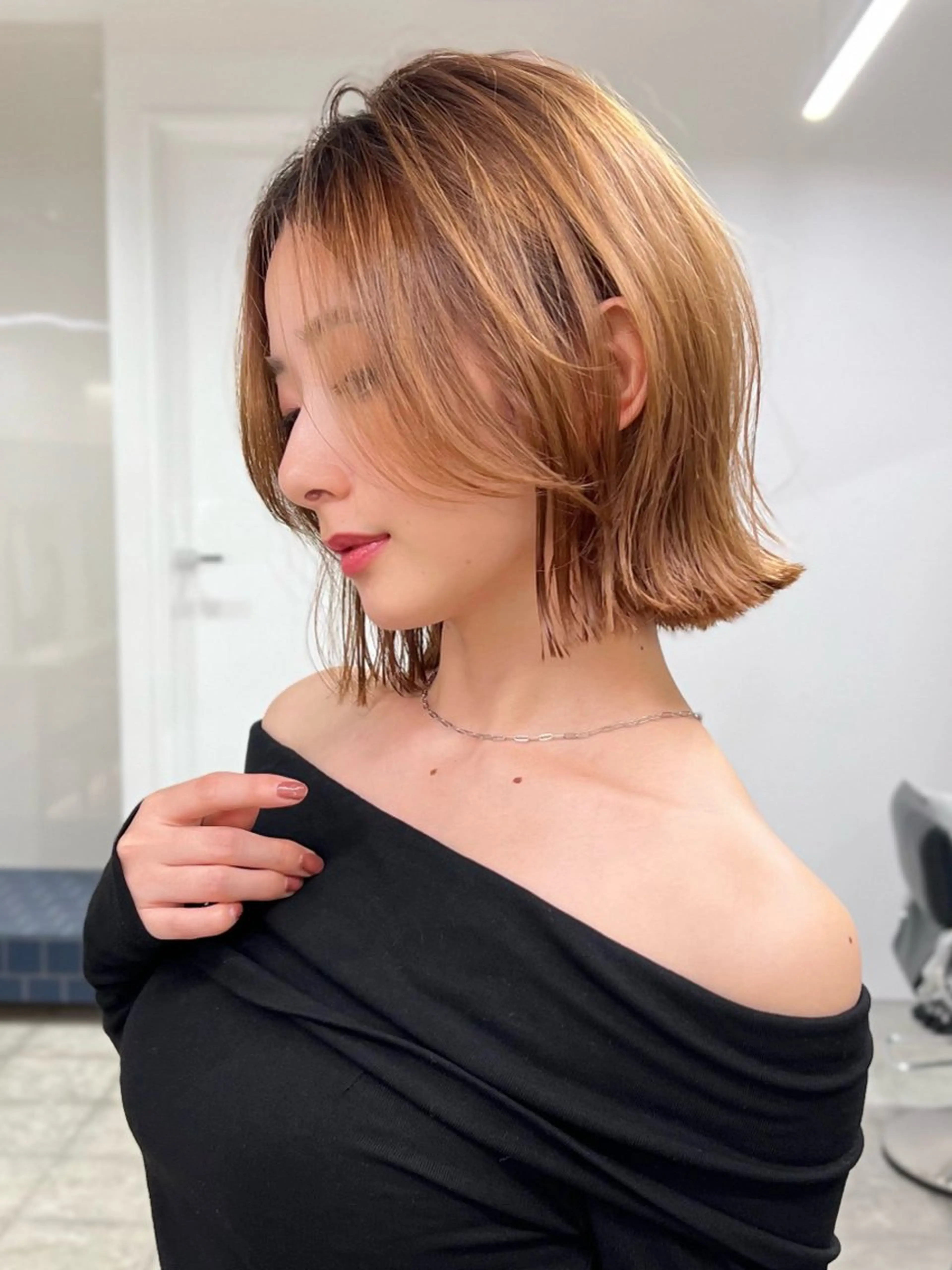 ミディアム 夏山 秀憲のヘアスタイル