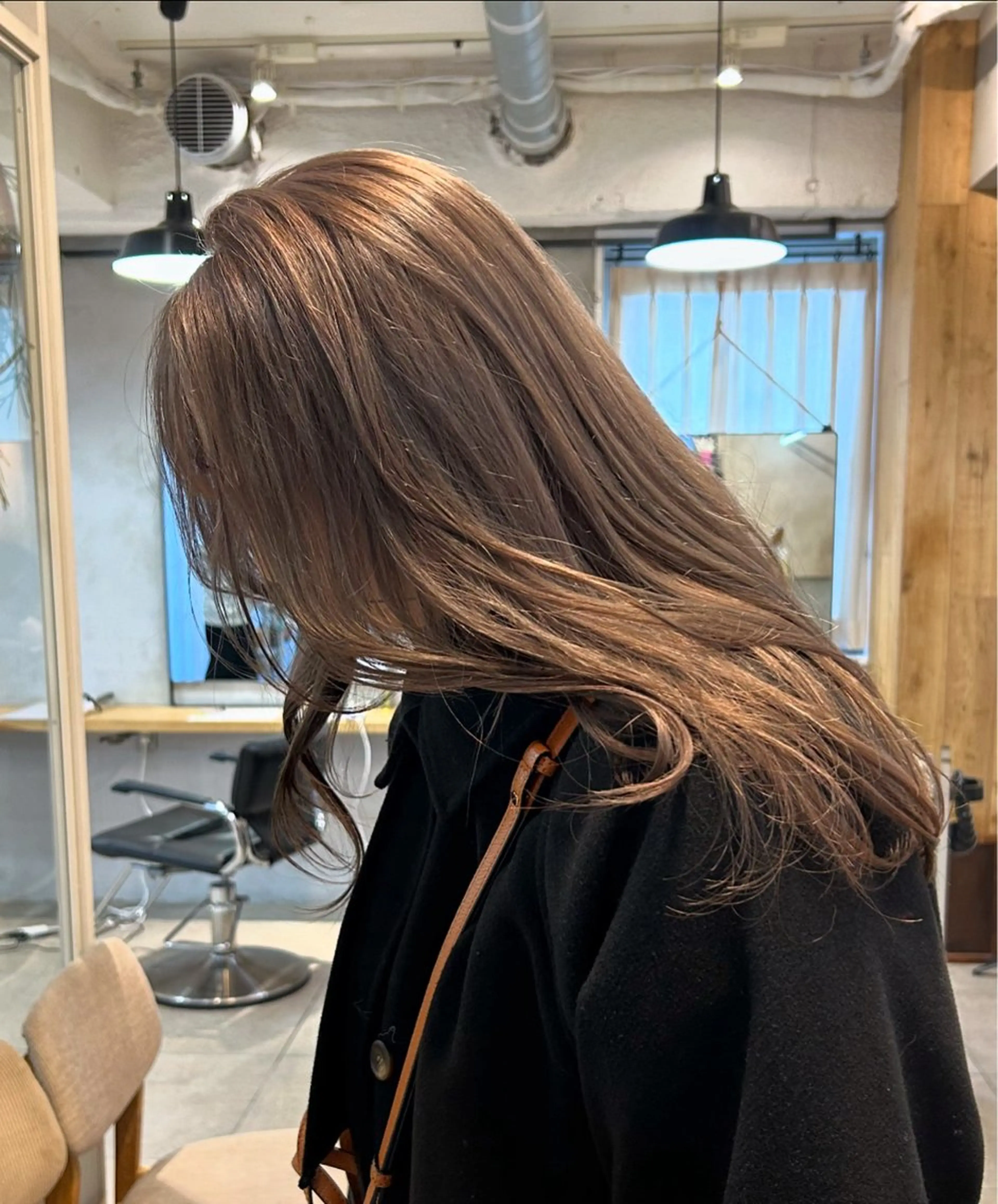 ロング カラー じゅわっと暖色カラー 🍊Moemiのヘアスタイル